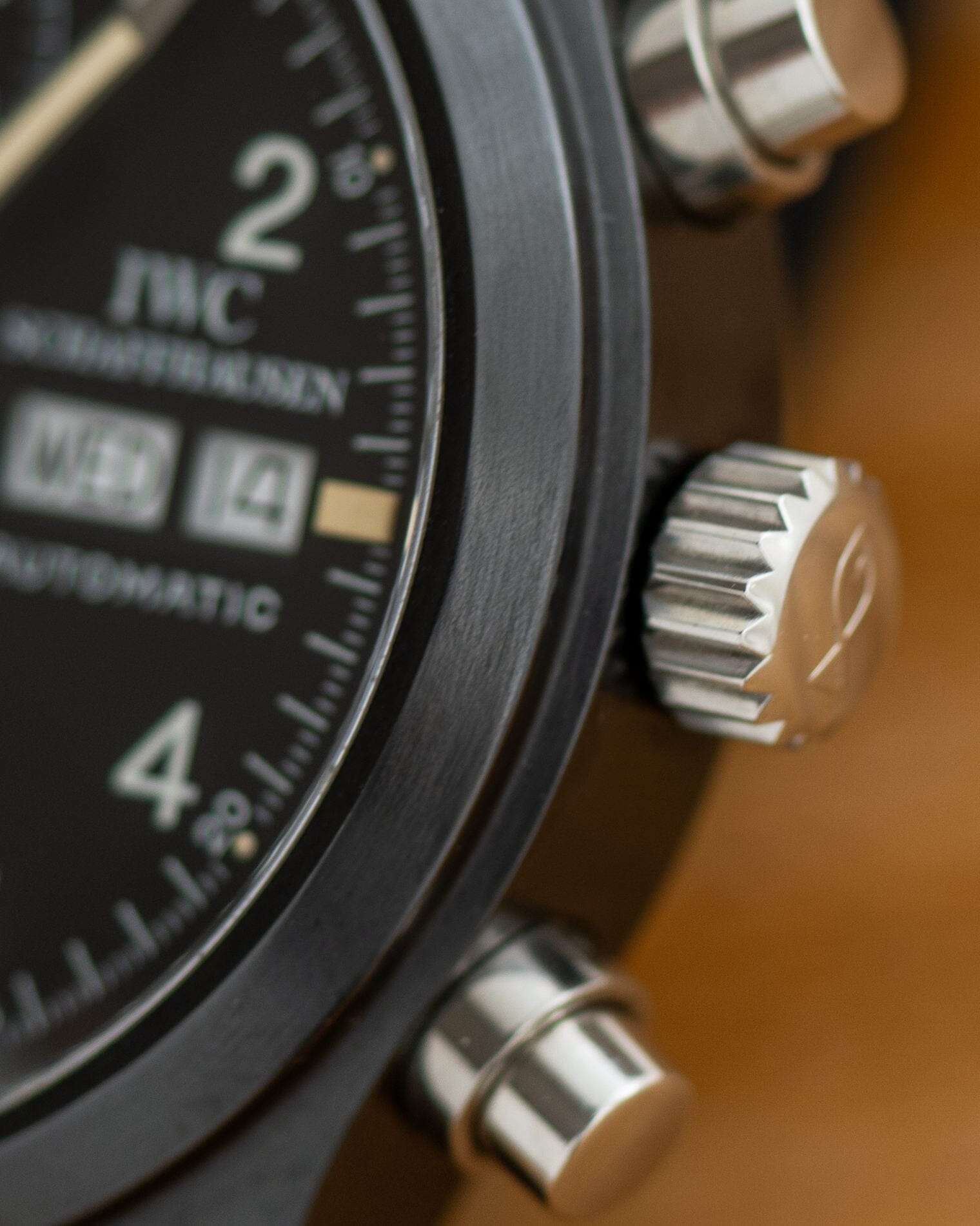 IWC フリーガークロノグラフ 3705 ”ブラックフリーガー" 保証書付き Watch IWC
