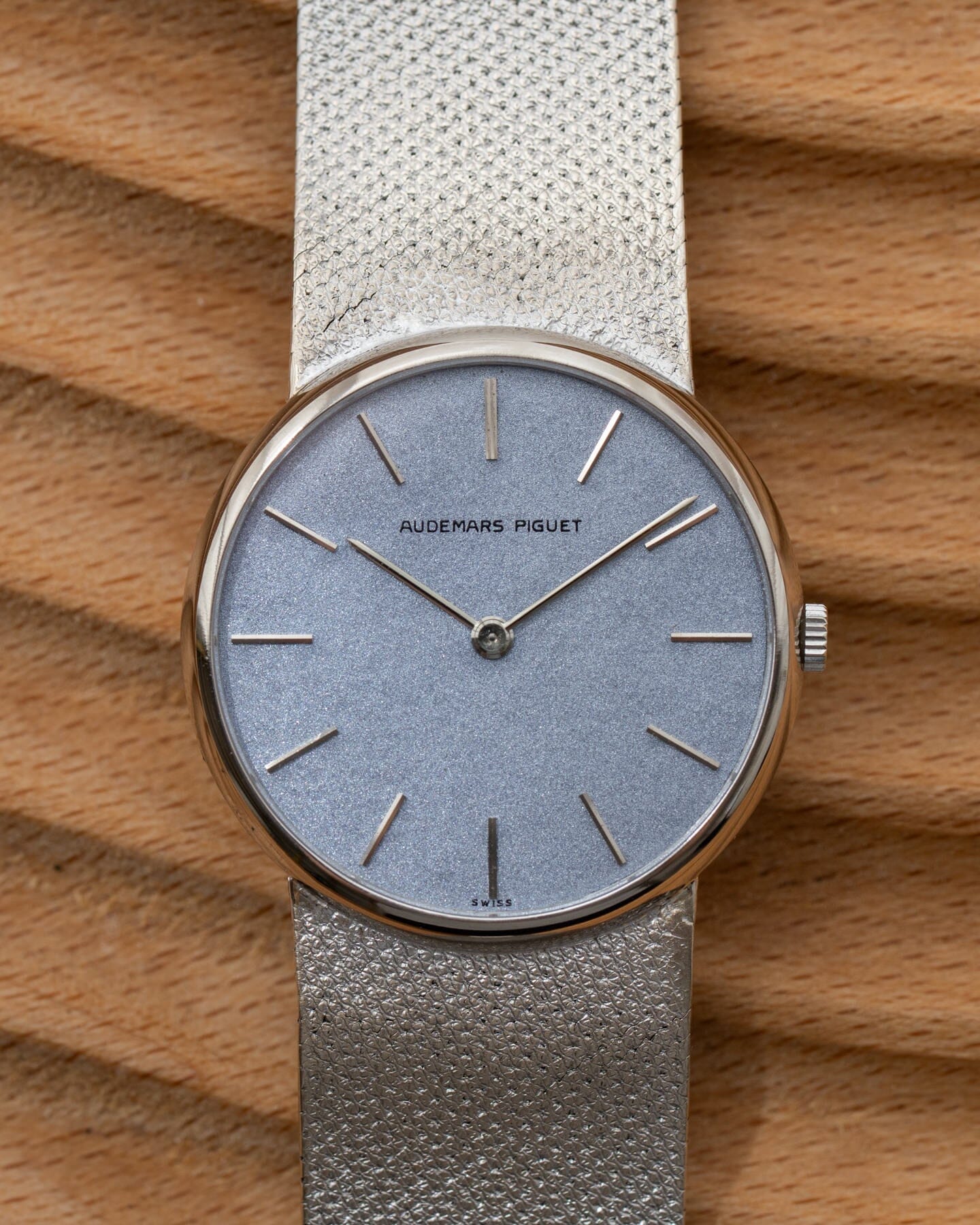 Audemars Piguet ラウンド WG アイスブルー Watch AUDEMARS PIGUET