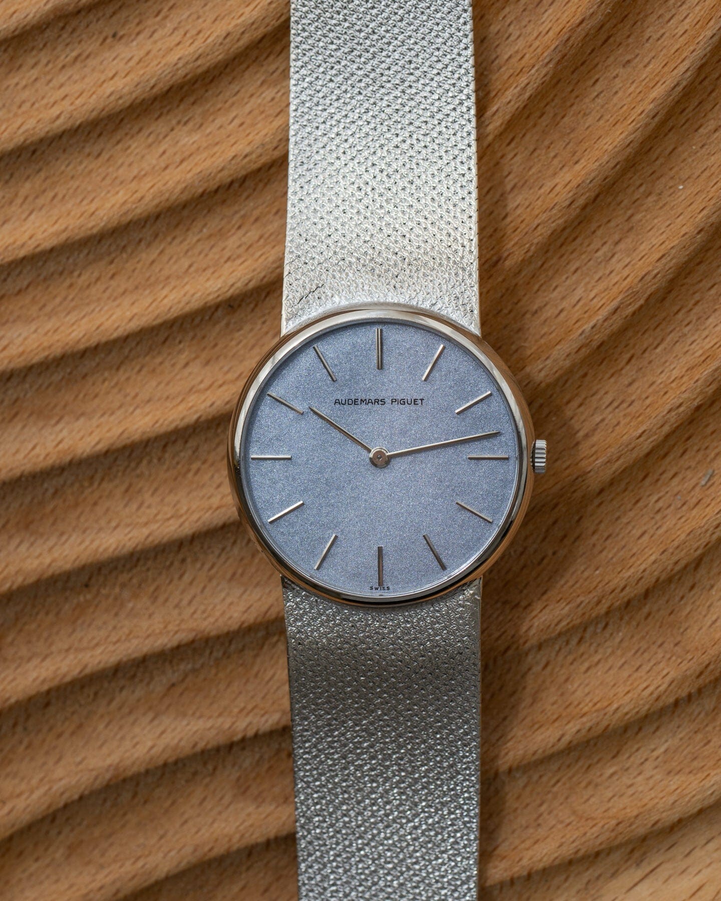 Audemars Piguet ラウンド WG アイスブルー Watch AUDEMARS PIGUET