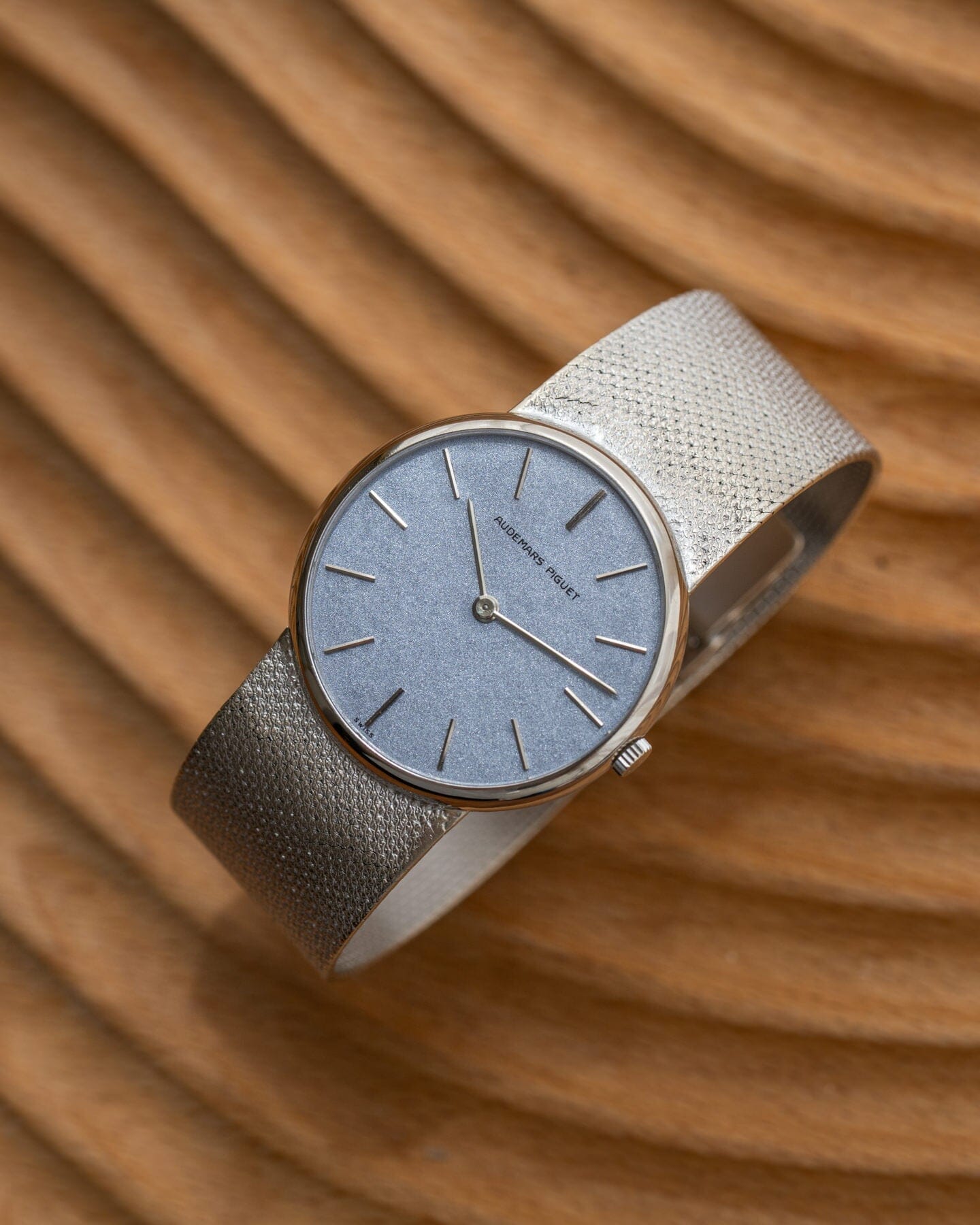 Audemars Piguet ラウンド WG アイスブルー Watch AUDEMARS PIGUET