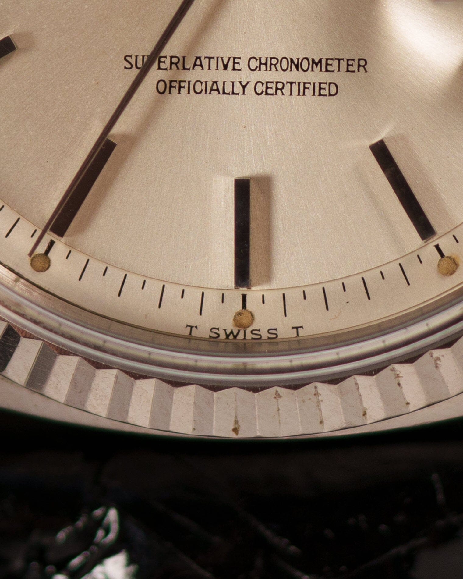 ロレックス デイデイト 1803 WG シルバーダイアル Watch ROLEX