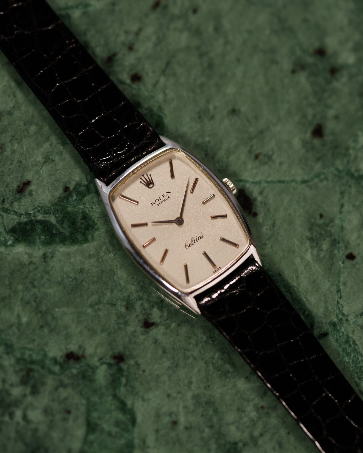 ロレックス チェリーニ 3807 WG シルバーダイアル Watch ROLEX