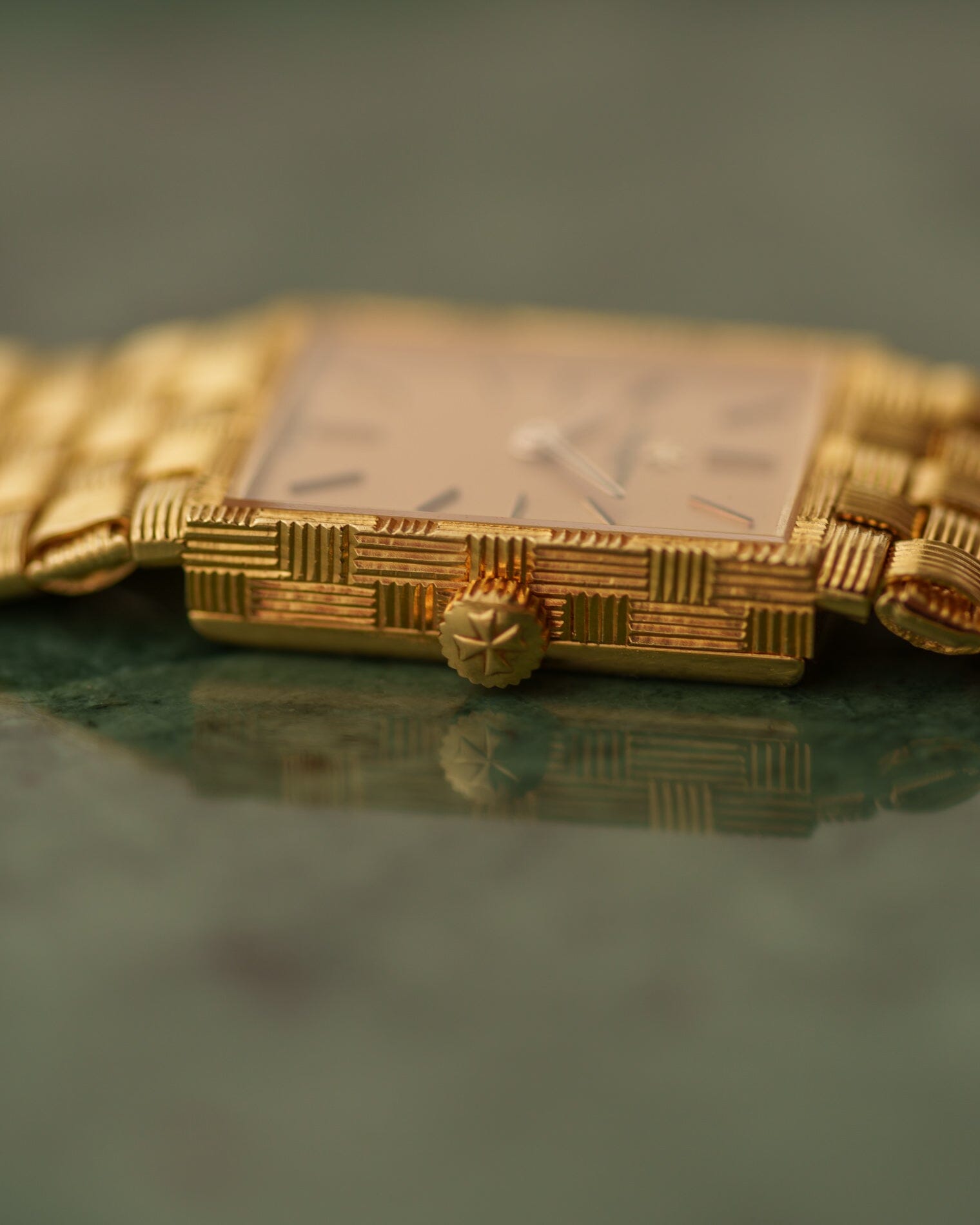 Vacheron Constantin メッシュドール YG シャンパンダイアル 箱保証書付き Watch VACHERON CONSTANTIN