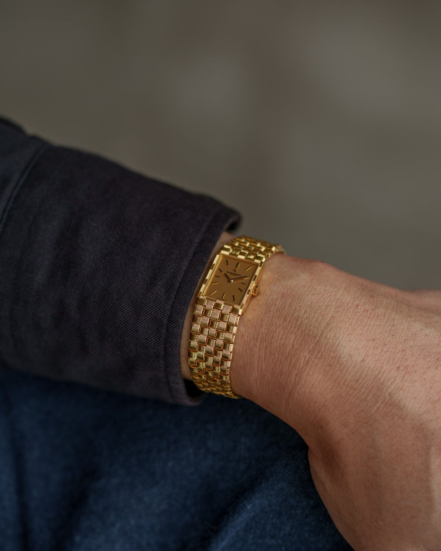 Vacheron Constantin メッシュドール YG シャンパンダイアル 箱保証書付き Watch VACHERON CONSTANTIN