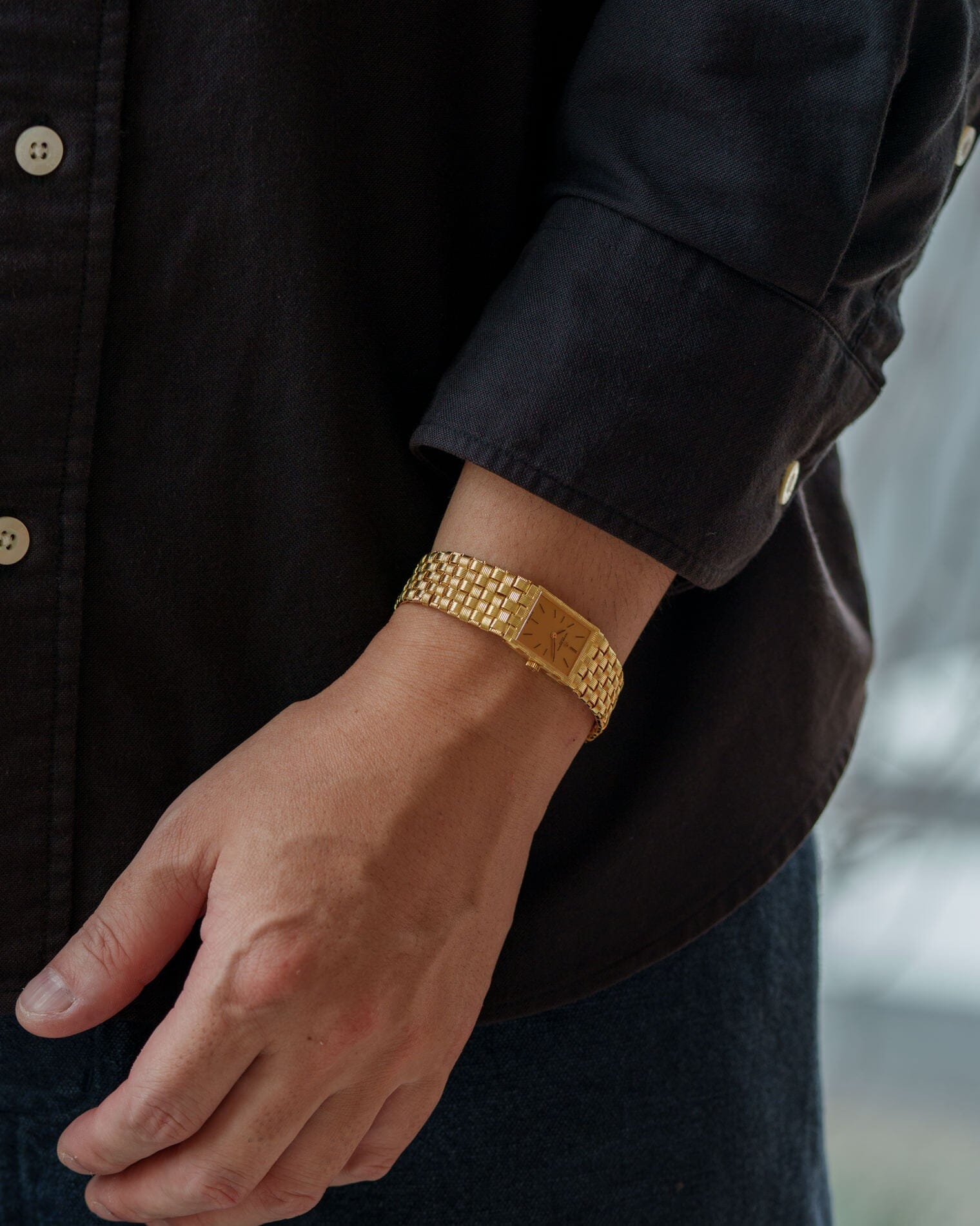 Vacheron Constantin メッシュドール YG シャンパンダイアル 箱保証書付き Watch VACHERON CONSTANTIN