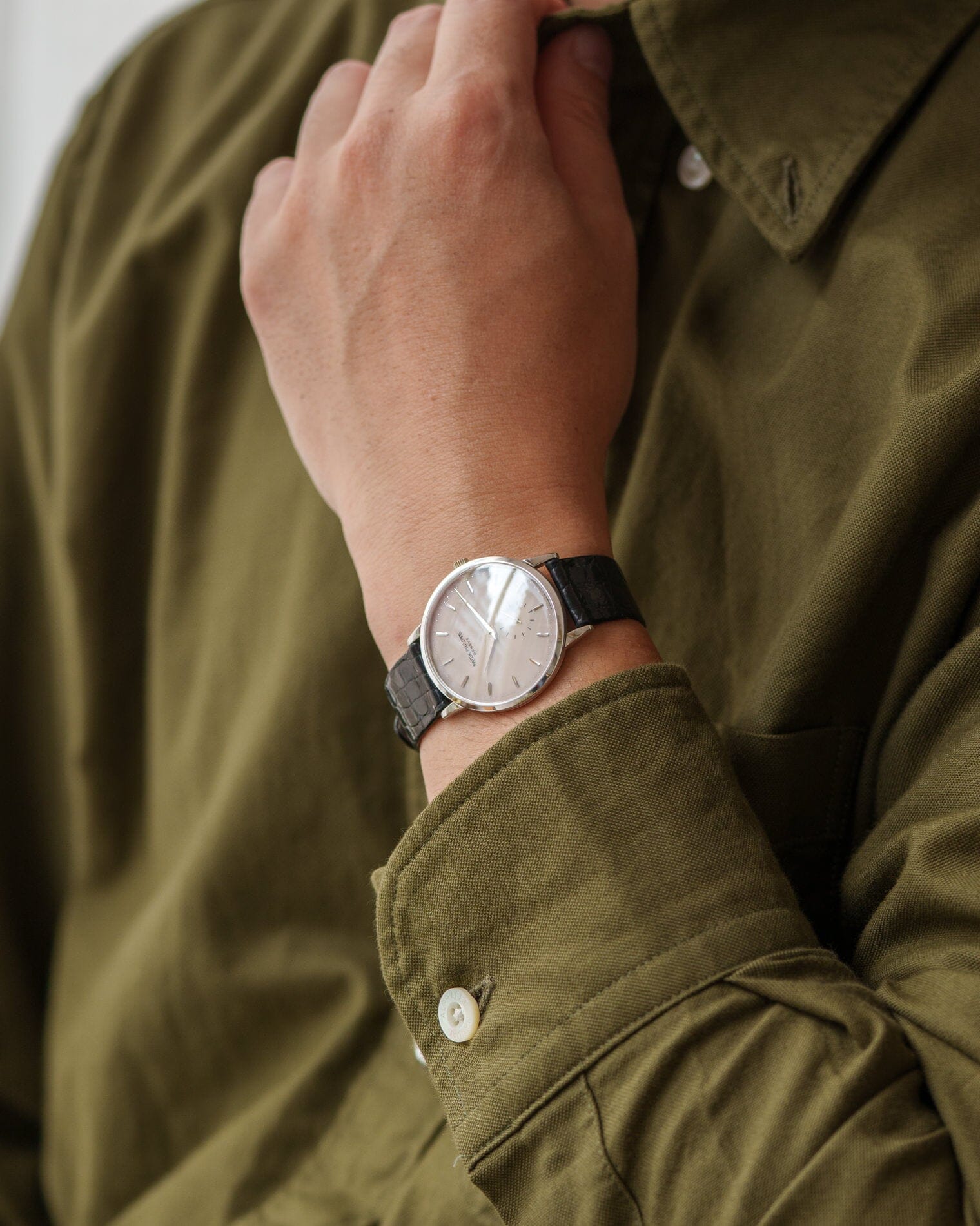 Patek Philippe カラトラバ 3893 WG アイボリーダイアル 箱保証書付き Watch PATEK PHILIPPE