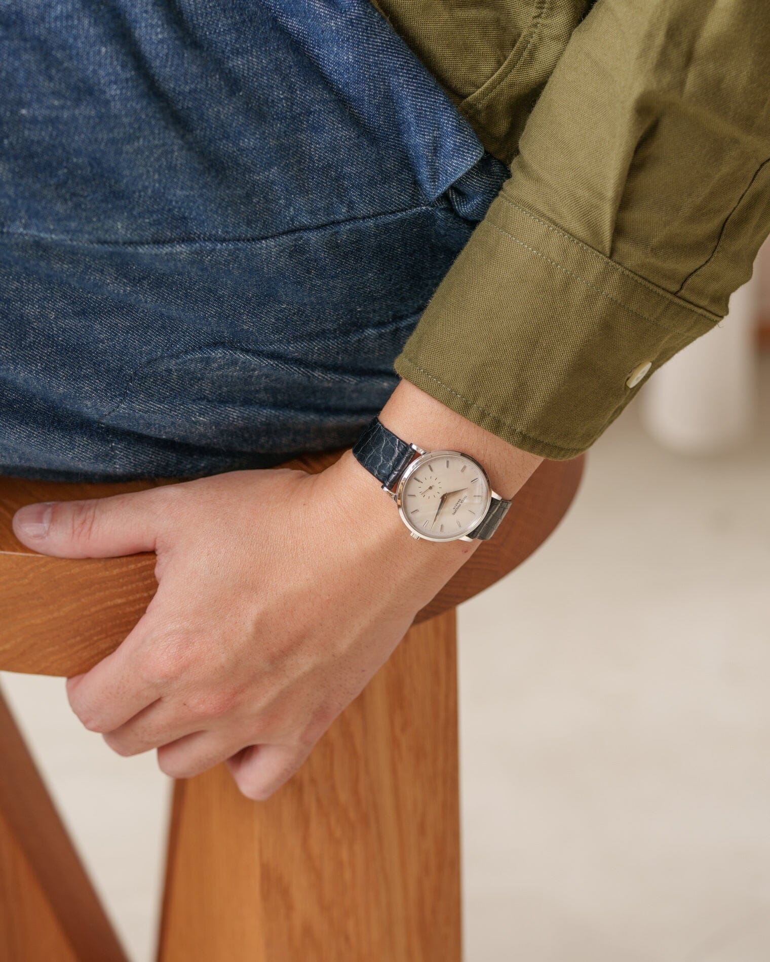 Patek Philippe カラトラバ 3893 WG アイボリーダイアル 箱保証書付き Watch PATEK PHILIPPE