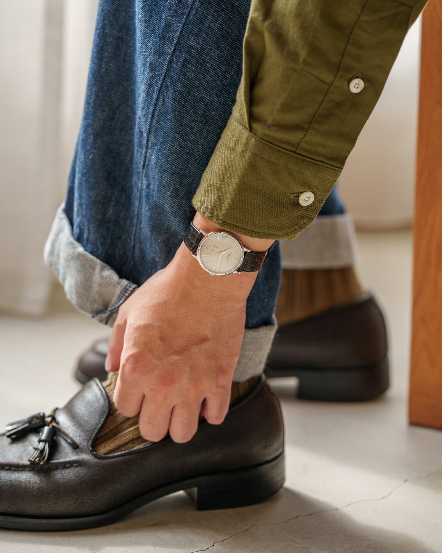 Patek Philippe カラトラバ 3893 WG アイボリーダイアル 箱保証書付き Watch PATEK PHILIPPE