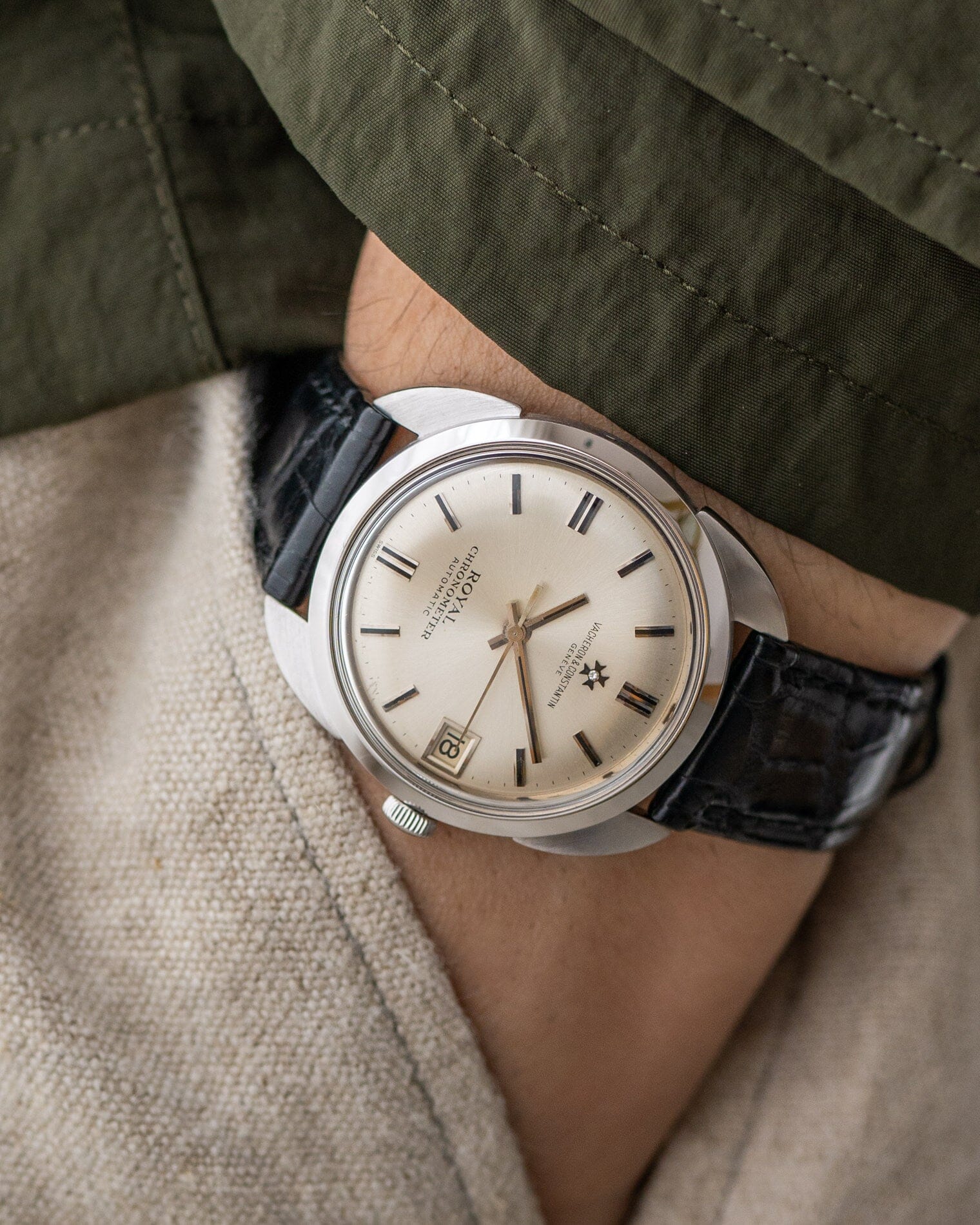 Vacheron Constantin クロノメーター ロワイヤル 6694 WG "バットマン" Watch VACHERON CONSTANTIN