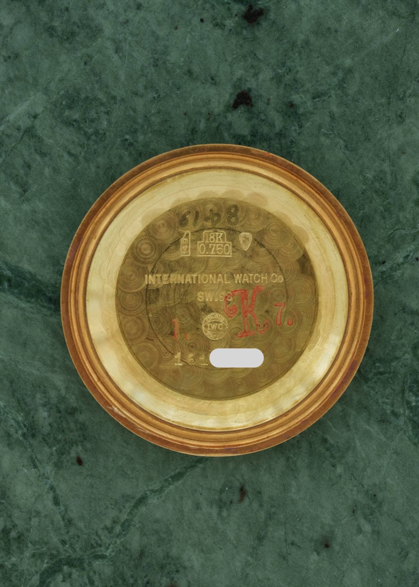 IWC ラウンド 自動巻き Cal.8531 YG シルバーダイアル お魚リューズ Watch IWC