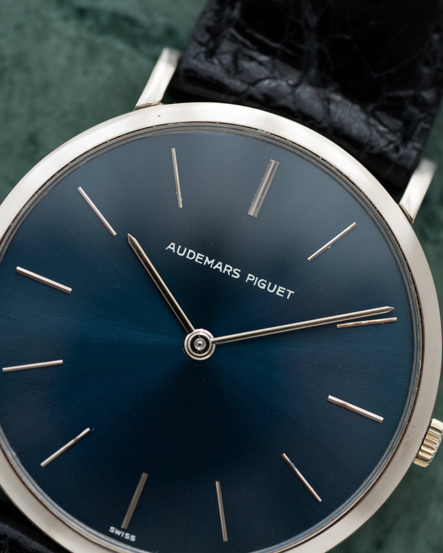 Audemars Piguet ラウンド WG ネイビーブルーダイアル Watch AUDEMARS PIGUET