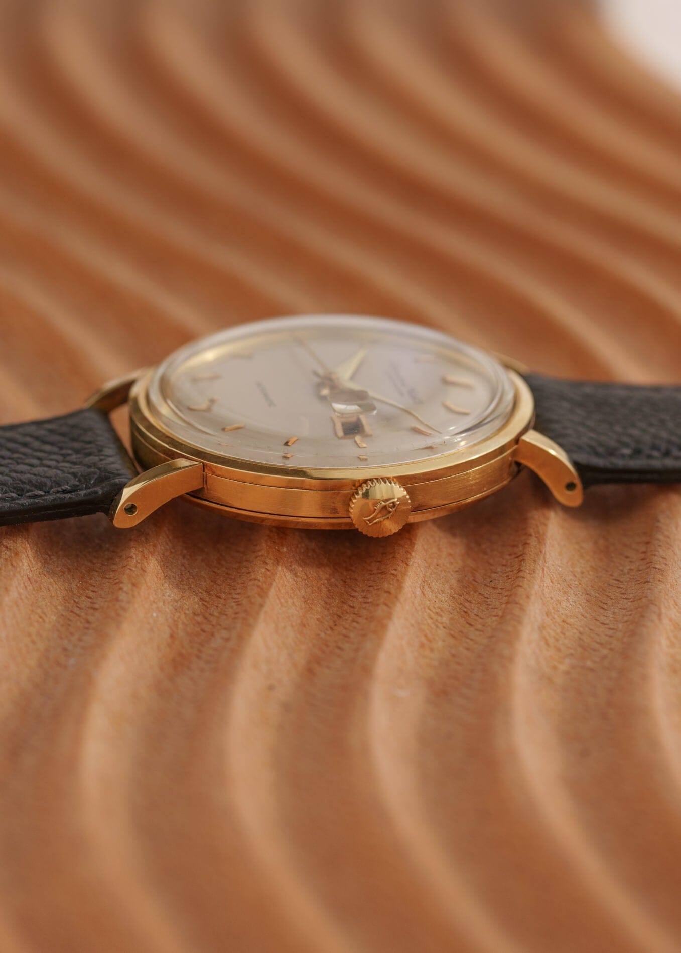 IWC ラウンド 自動巻き Cal.8531 YG シルバーダイアル お魚リューズ Watch IWC