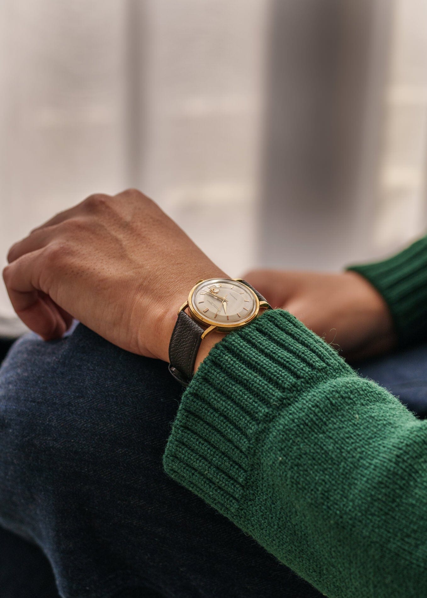 IWC ラウンド 自動巻き Cal.8531 YG シルバーダイアル お魚リューズ Watch IWC