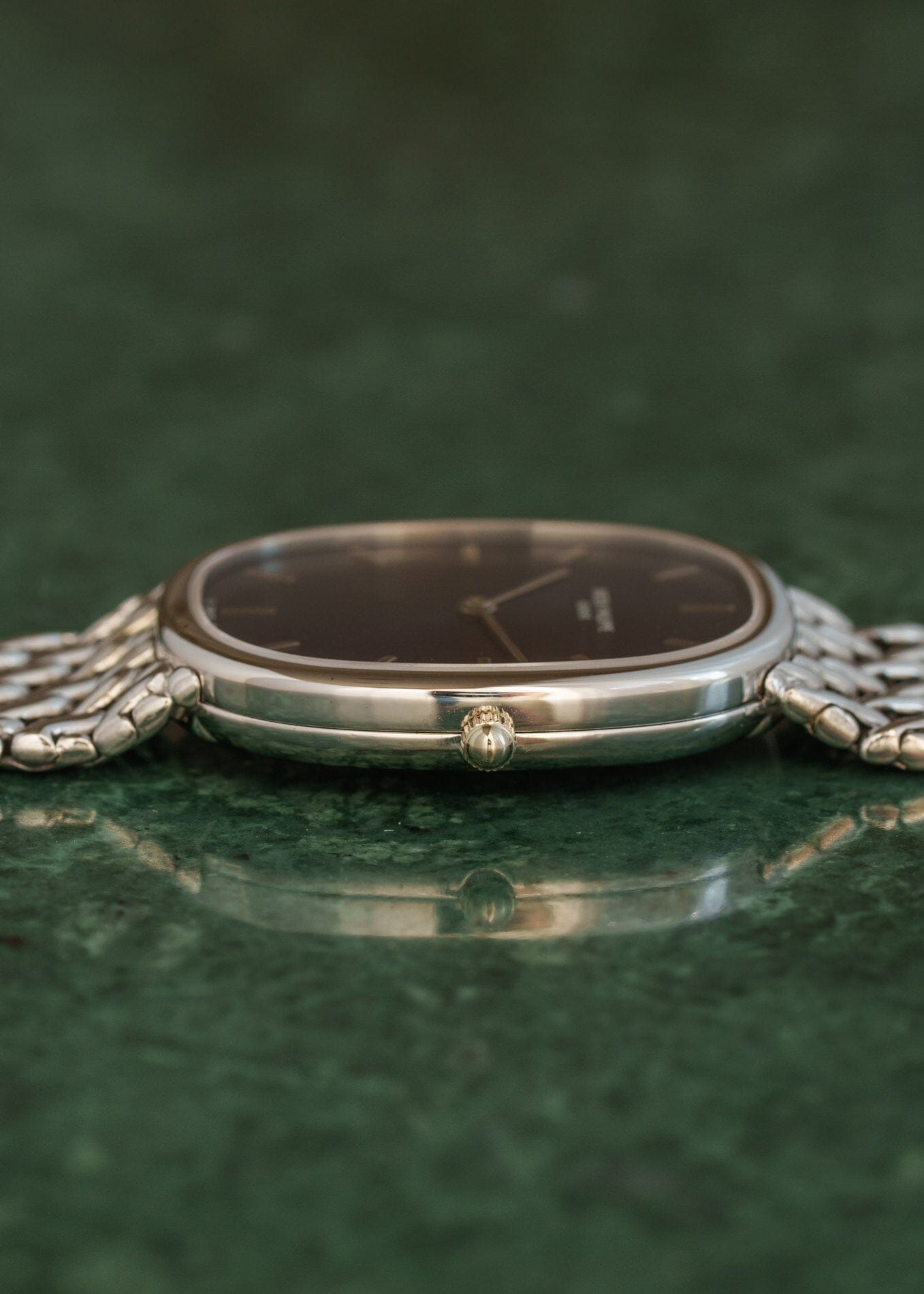 Patek Philippe ゴールデンエリプス 3738 "Jumbo" 自動巻き WG ブルー アーカイブ付き Watch PATEK PHILIPPE