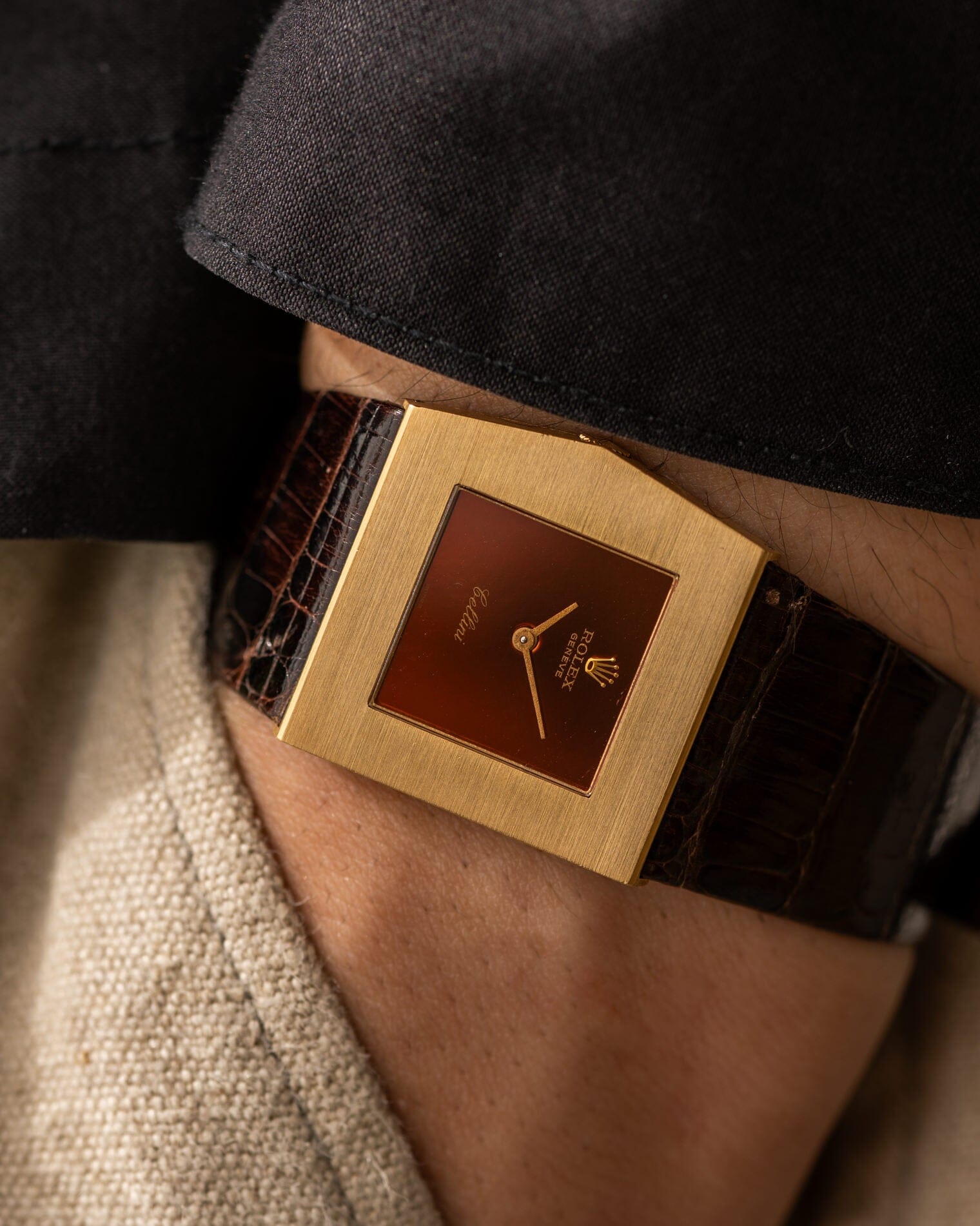 Rolex チェリーニ 4017 YG "キング・マイダス" Watch ROLEX