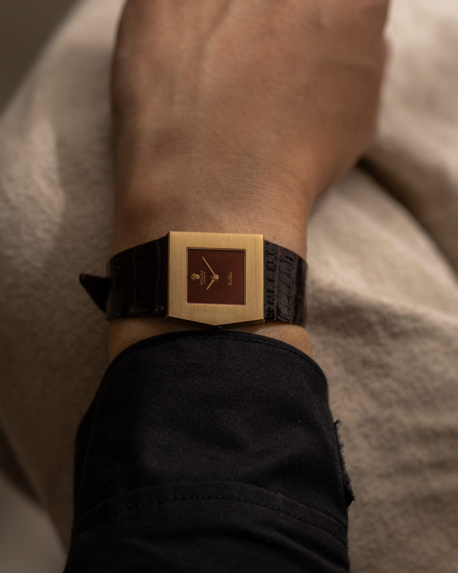 Rolex チェリーニ 4017 YG "キング・マイダス" Watch ROLEX