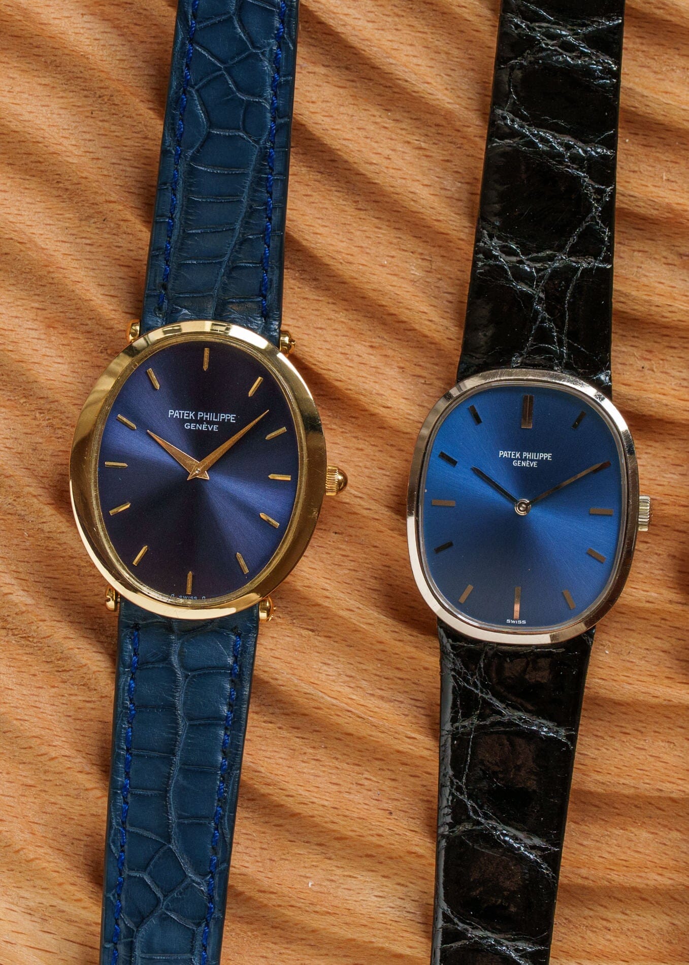 Patek Philippe ゴールデンエリプス 3598 YG ブルーシグマダイアル アーカイブ付き Watch PATEK PHILIPPE