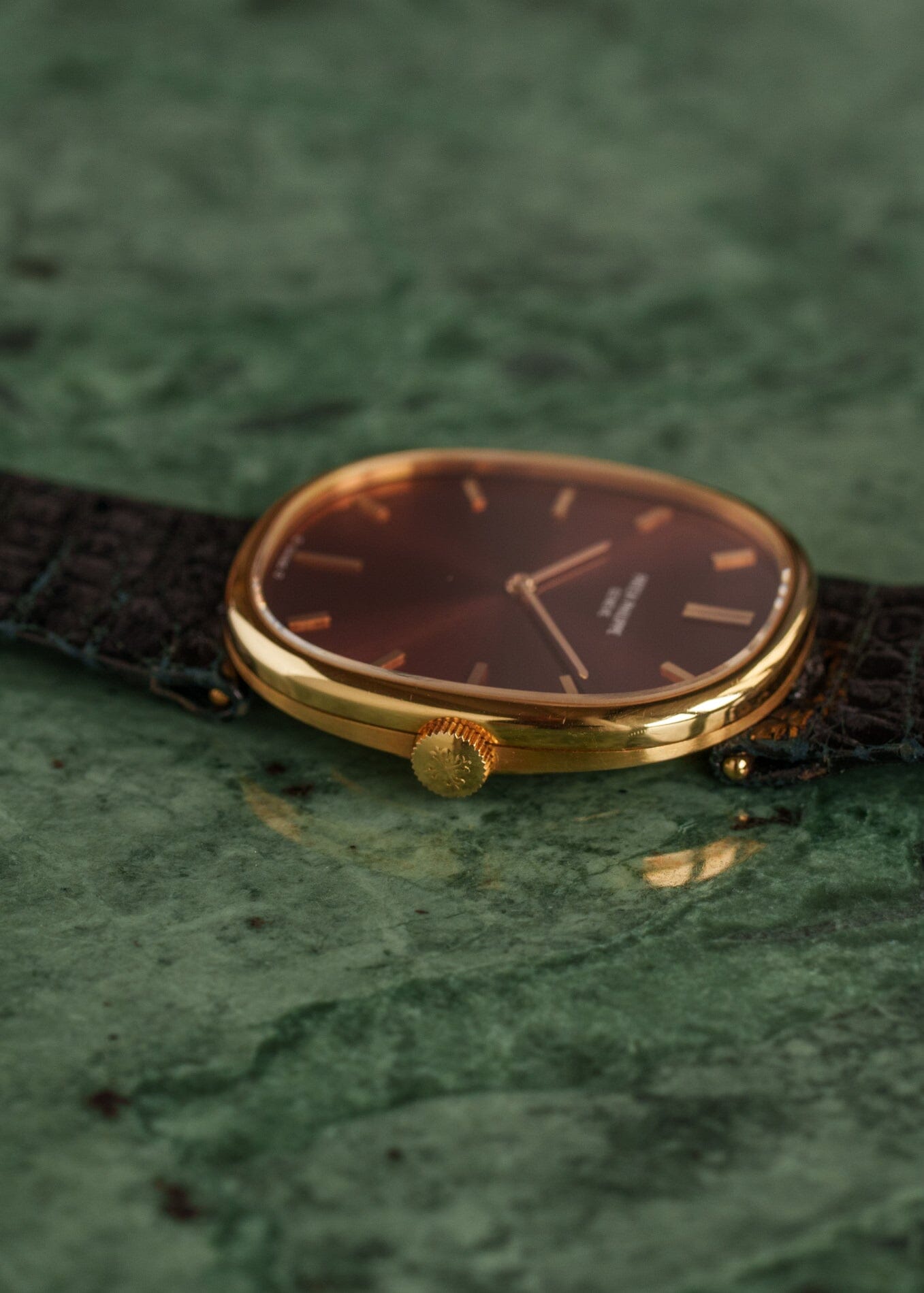 Patek Philippe ゴールデンエリプス 3848 YG ブラウンダイアル 箱保証書付き Watch PATEK PHILIPPE