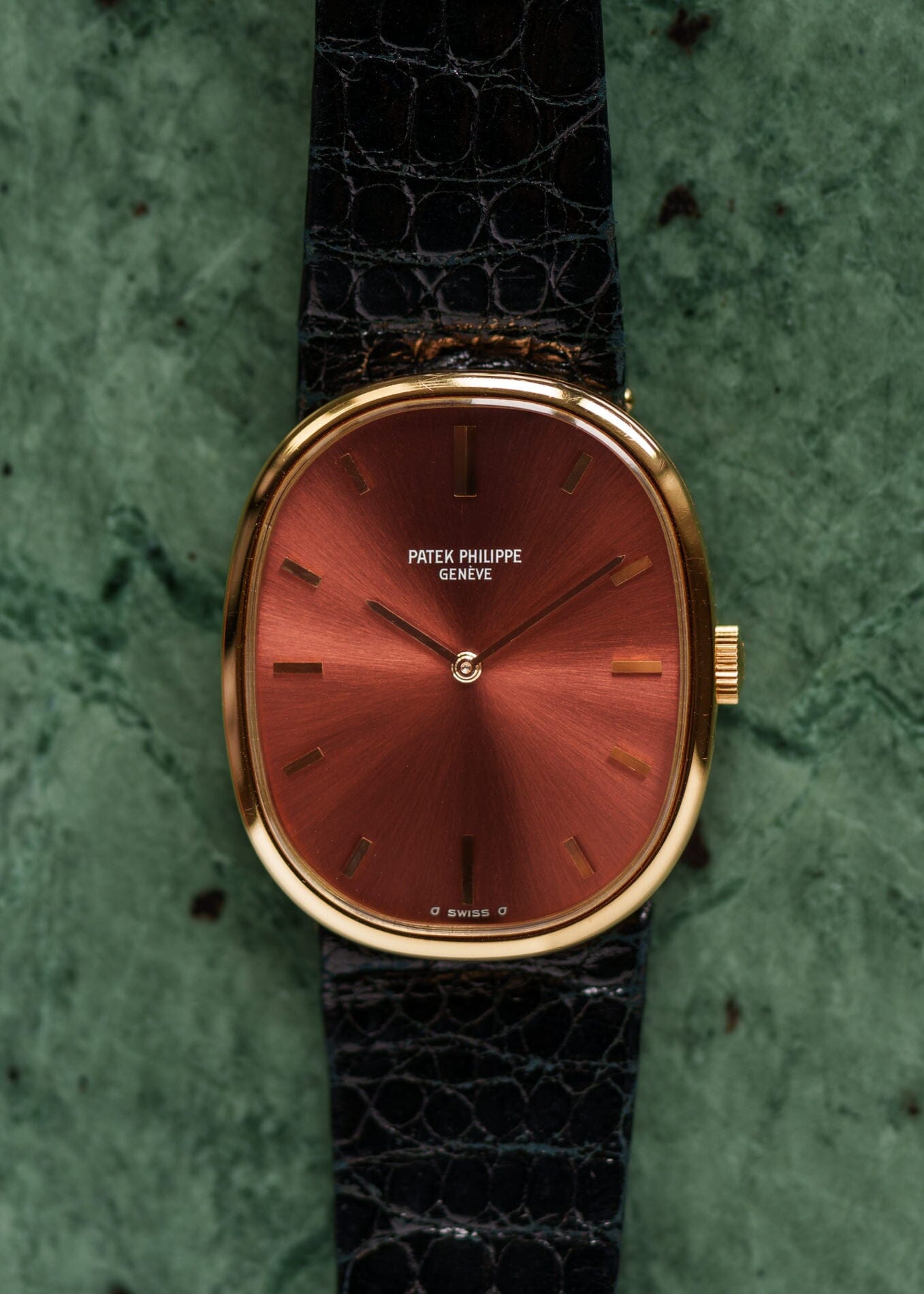 Patek Philippe ゴールデンエリプス 3848 YG ブラウンダイアル 箱保証書付き Watch PATEK PHILIPPE