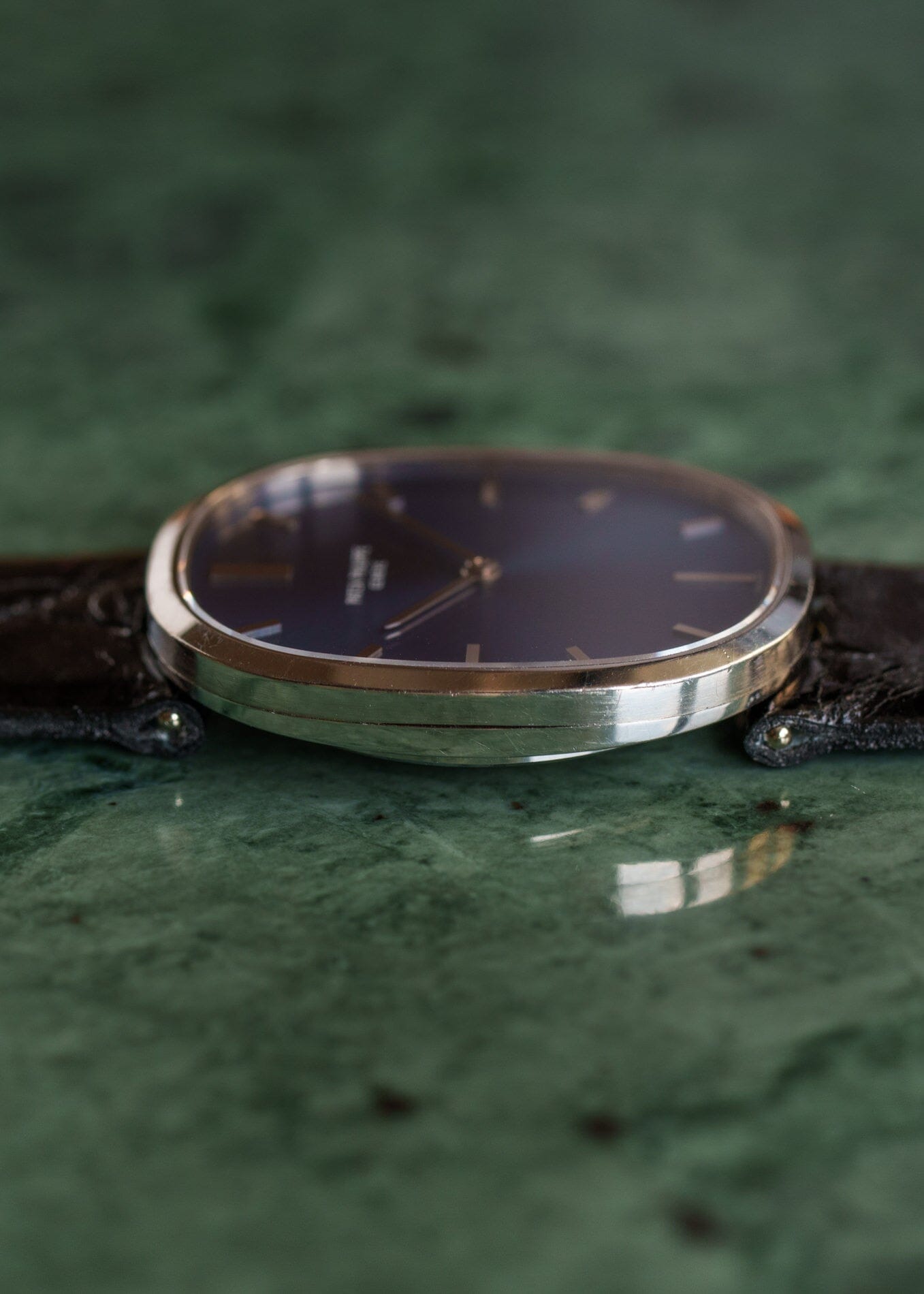 Patek Philippe ゴールデンエリプス 3548 WG ブルーダイアル 箱保証書付き Watch PATEK PHILIPPE