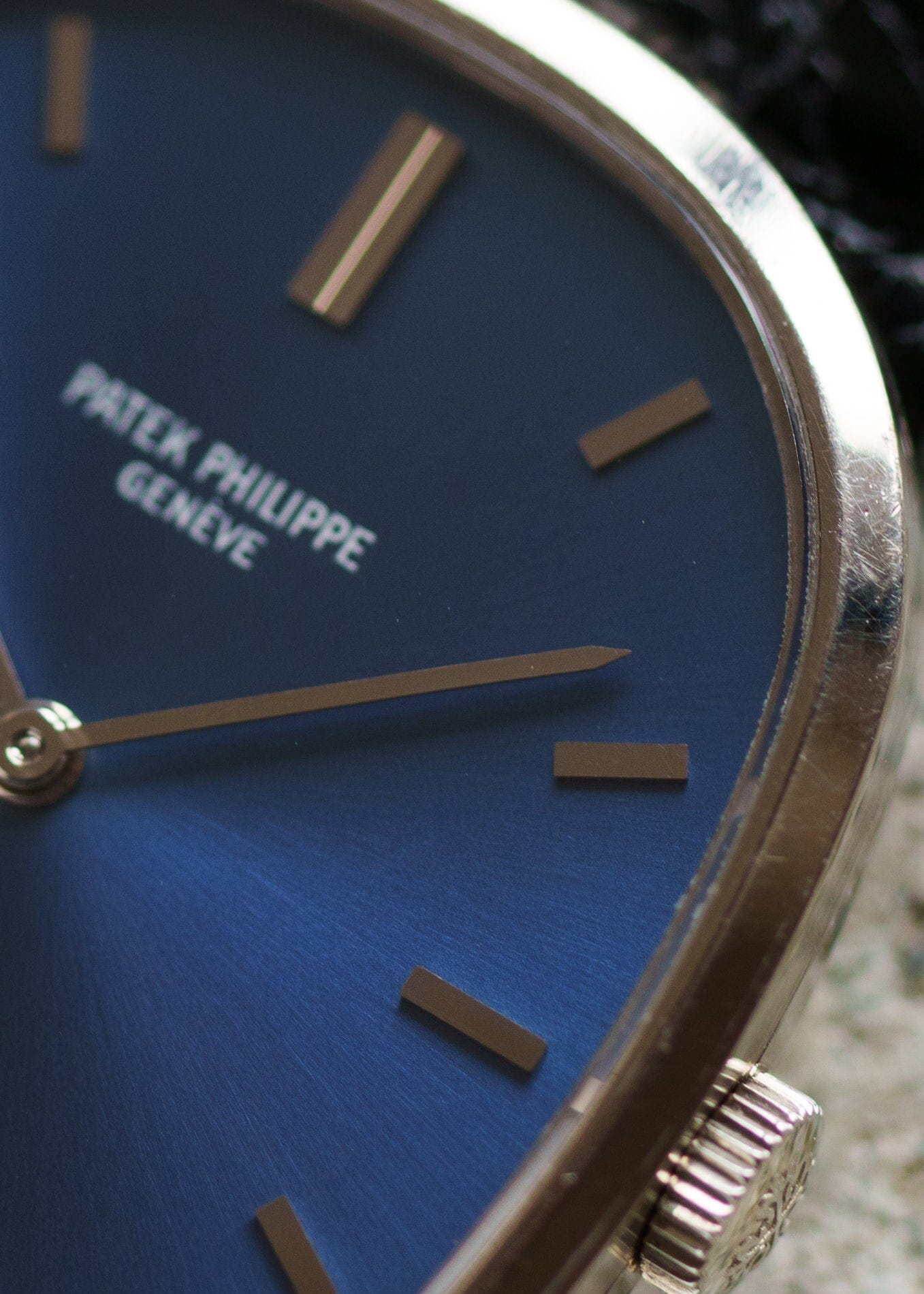 Patek Philippe ゴールデンエリプス 3548 WG ブルーダイアル 箱保証書付き Watch PATEK PHILIPPE