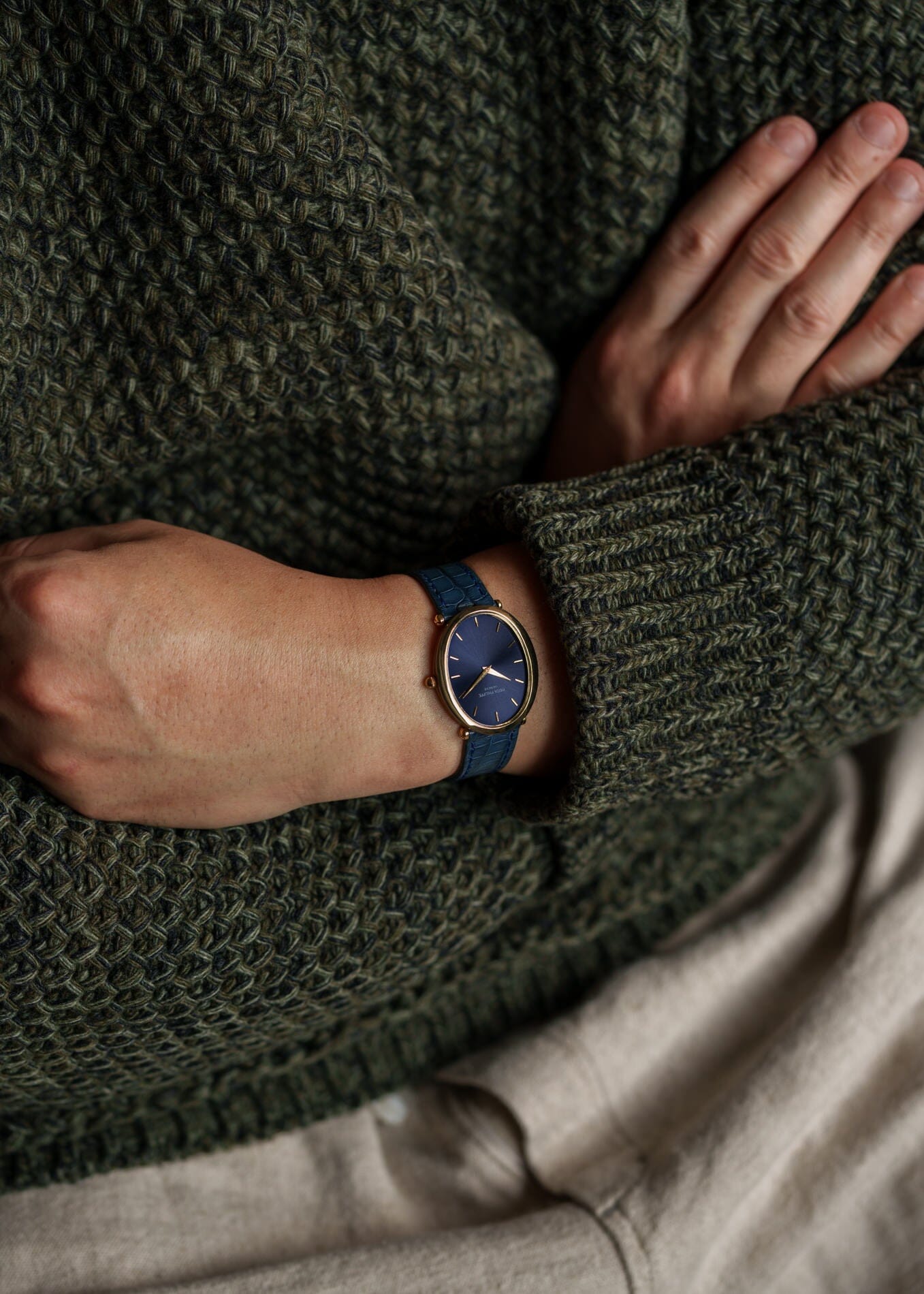 Patek Philippe ゴールデンエリプス 3598 YG ブルーシグマダイアル アーカイブ付き Watch PATEK PHILIPPE