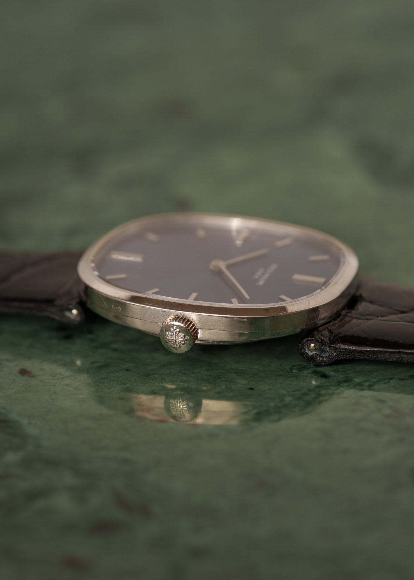 Patek Philippe ゴールデンエリプス 3548 WG ブルーダイアル 箱保証書付き Watch PATEK PHILIPPE