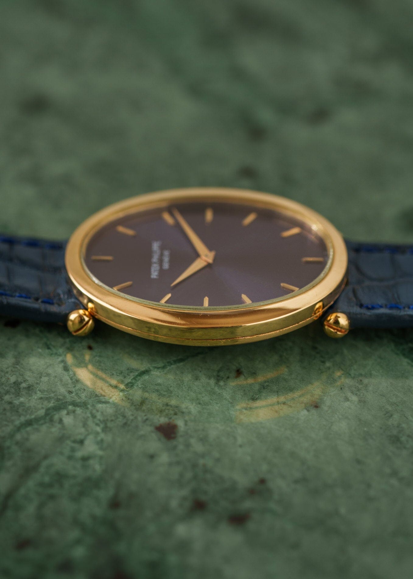 Patek Philippe ゴールデンエリプス 3598 YG ブルーシグマダイアル アーカイブ付き Watch PATEK PHILIPPE