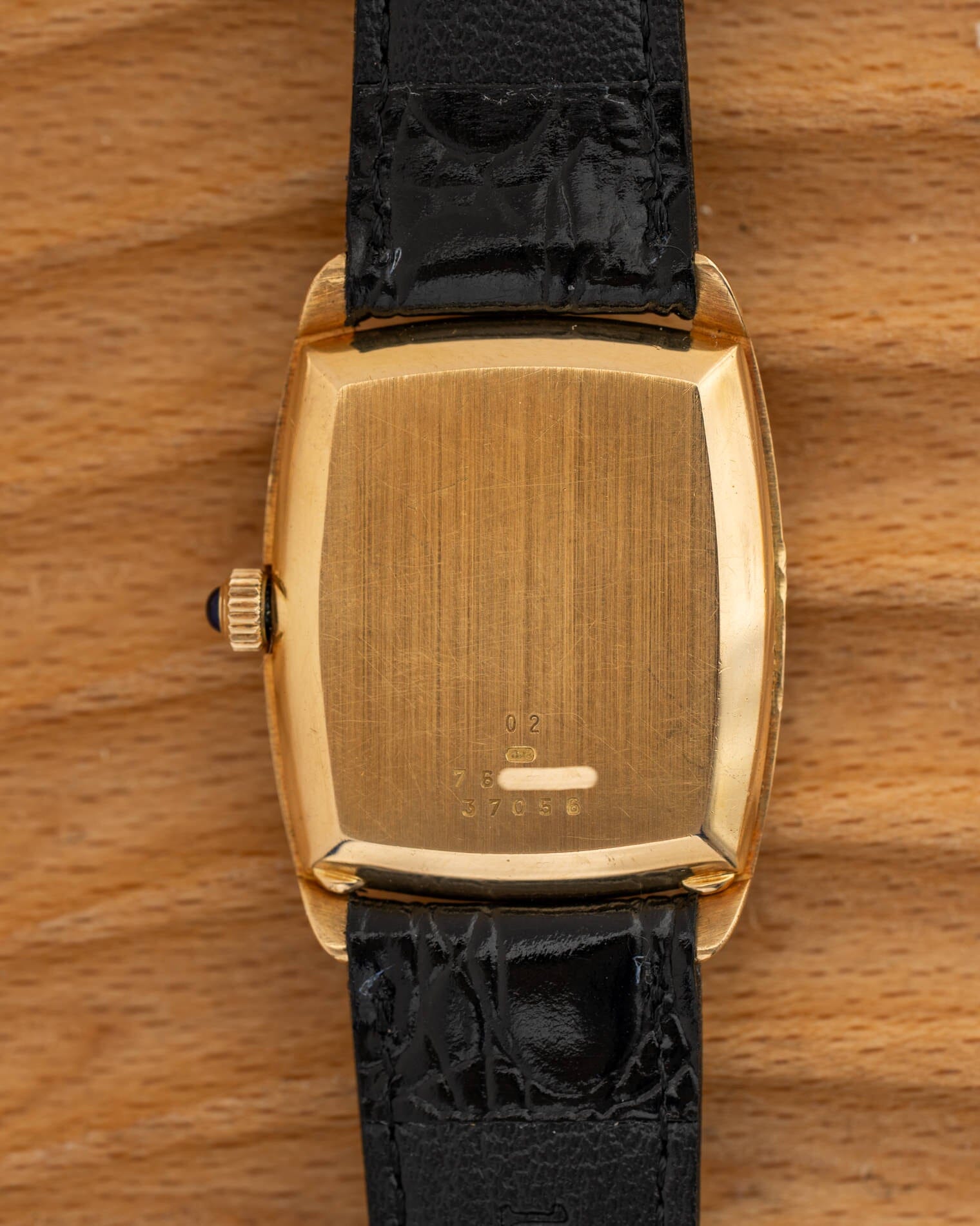 ボーム&メルシエ トノー 37056 YG シャンパン絹目ダイアル Watch BAUME&MERCIER