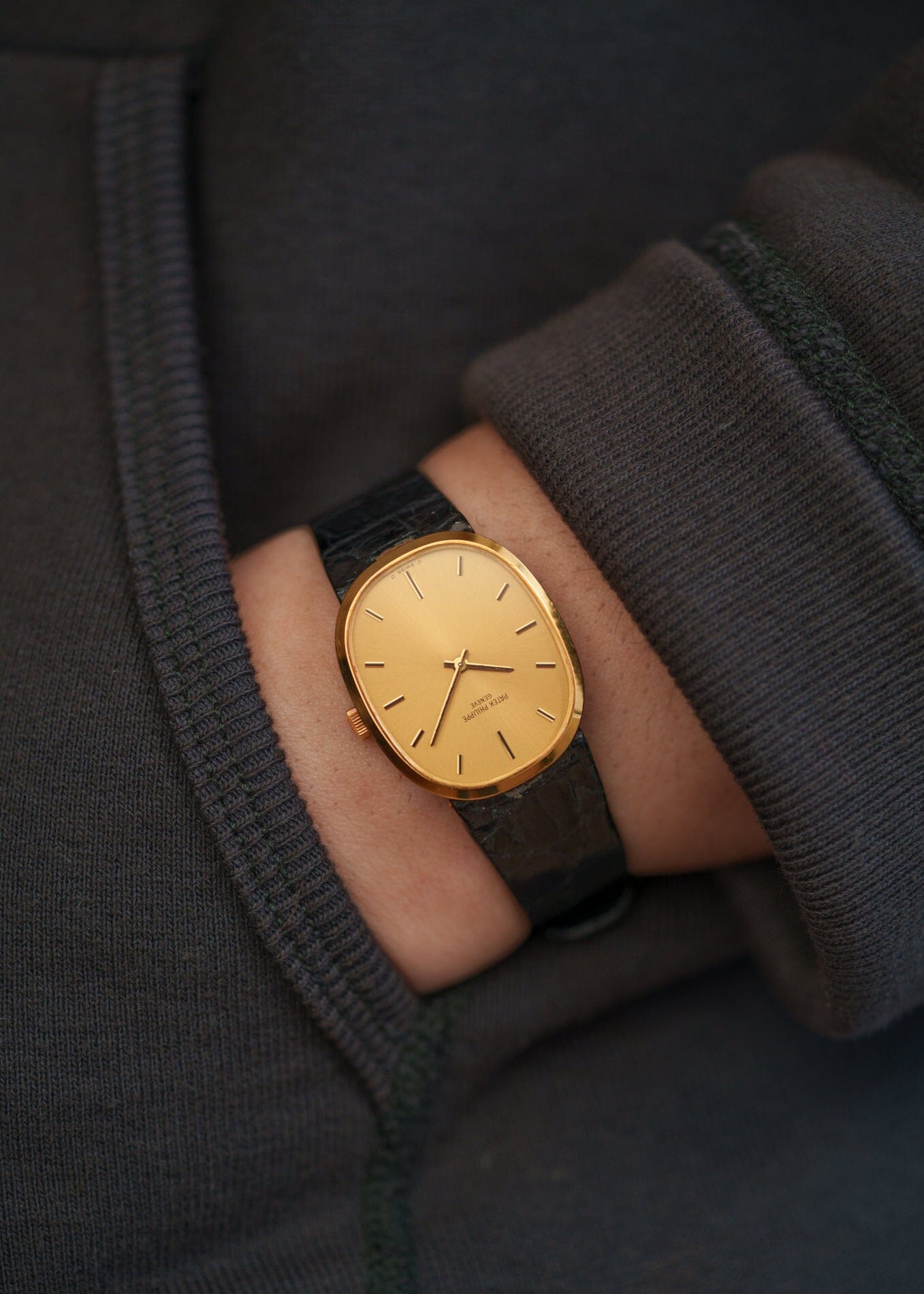Patek Philippe ゴールデンエリプス 3548 YG シャンパンダイアル Watch PATEK PHILIPPE