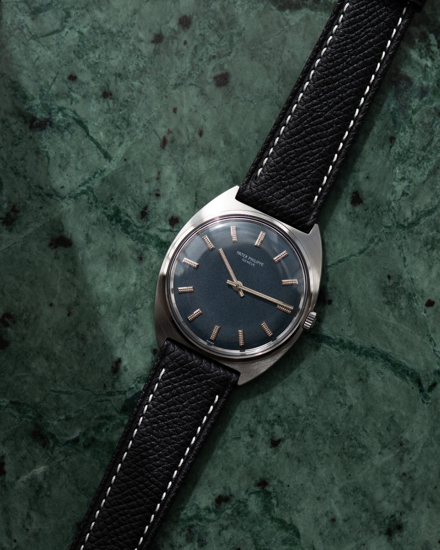 Patek Philippe カラトラバ 3574 SS ブルーダイアル アーカイブ付き Watch PATEK PHILIPPE