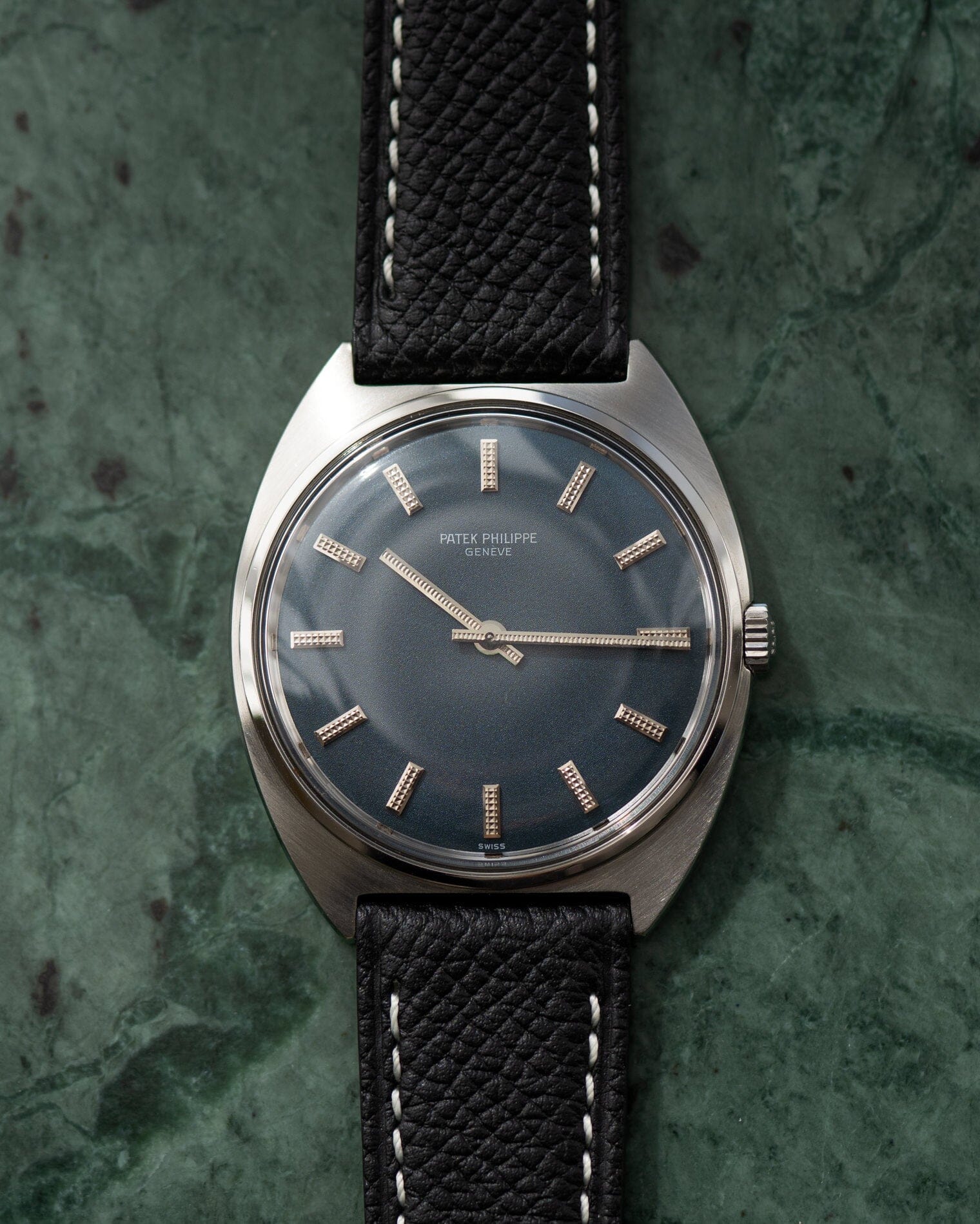 Patek Philippe カラトラバ 3574 SS ブルーダイアル アーカイブ付き Watch PATEK PHILIPPE