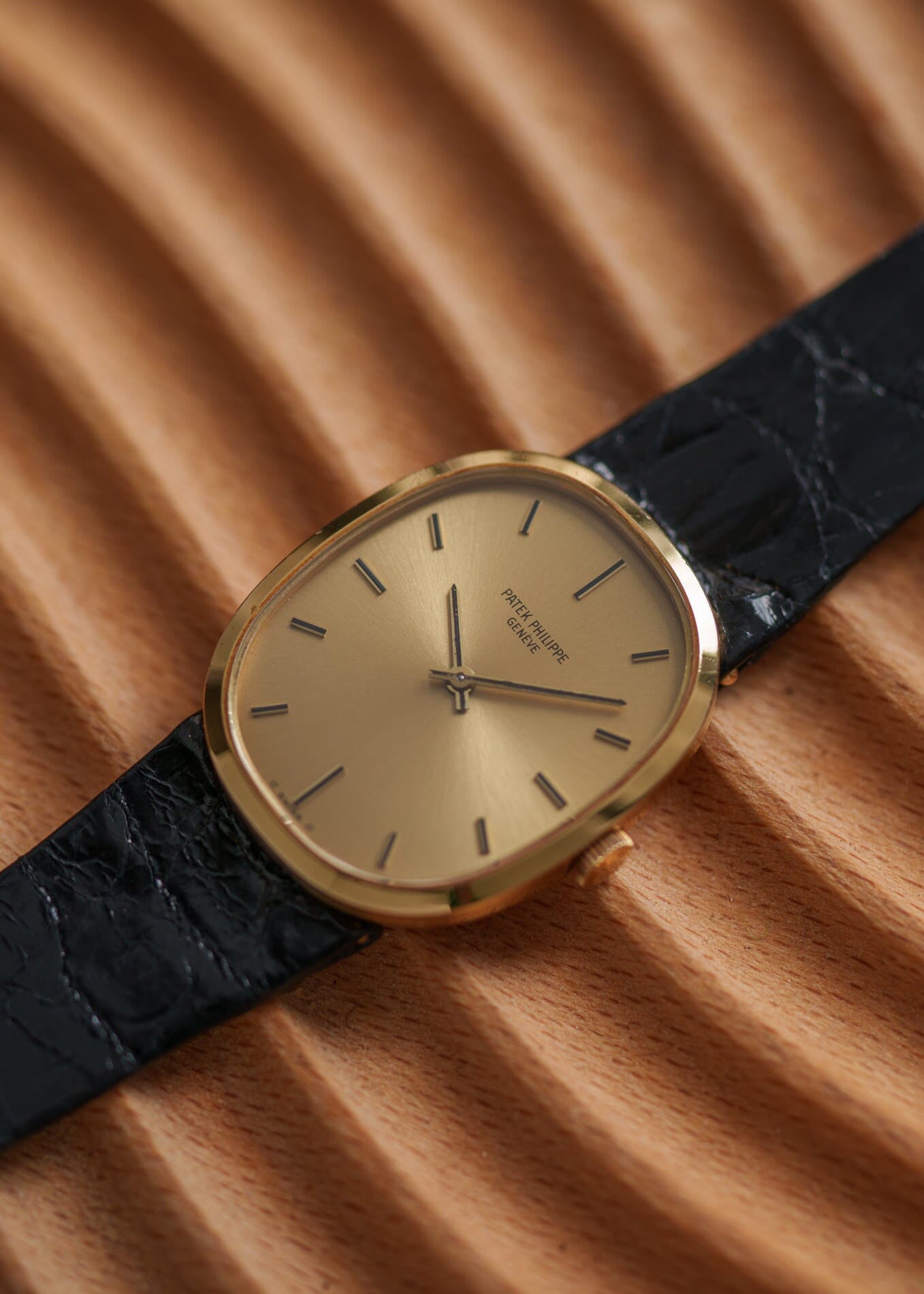 Patek Philippe ゴールデンエリプス 3548 YG シャンパンダイアル Watch PATEK PHILIPPE