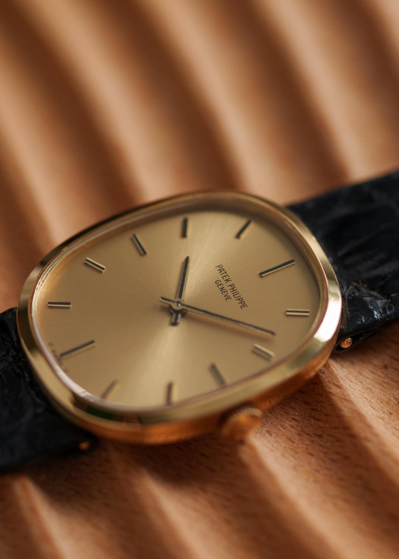 Patek Philippe ゴールデンエリプス 3548 YG シャンパンダイアル Watch PATEK PHILIPPE