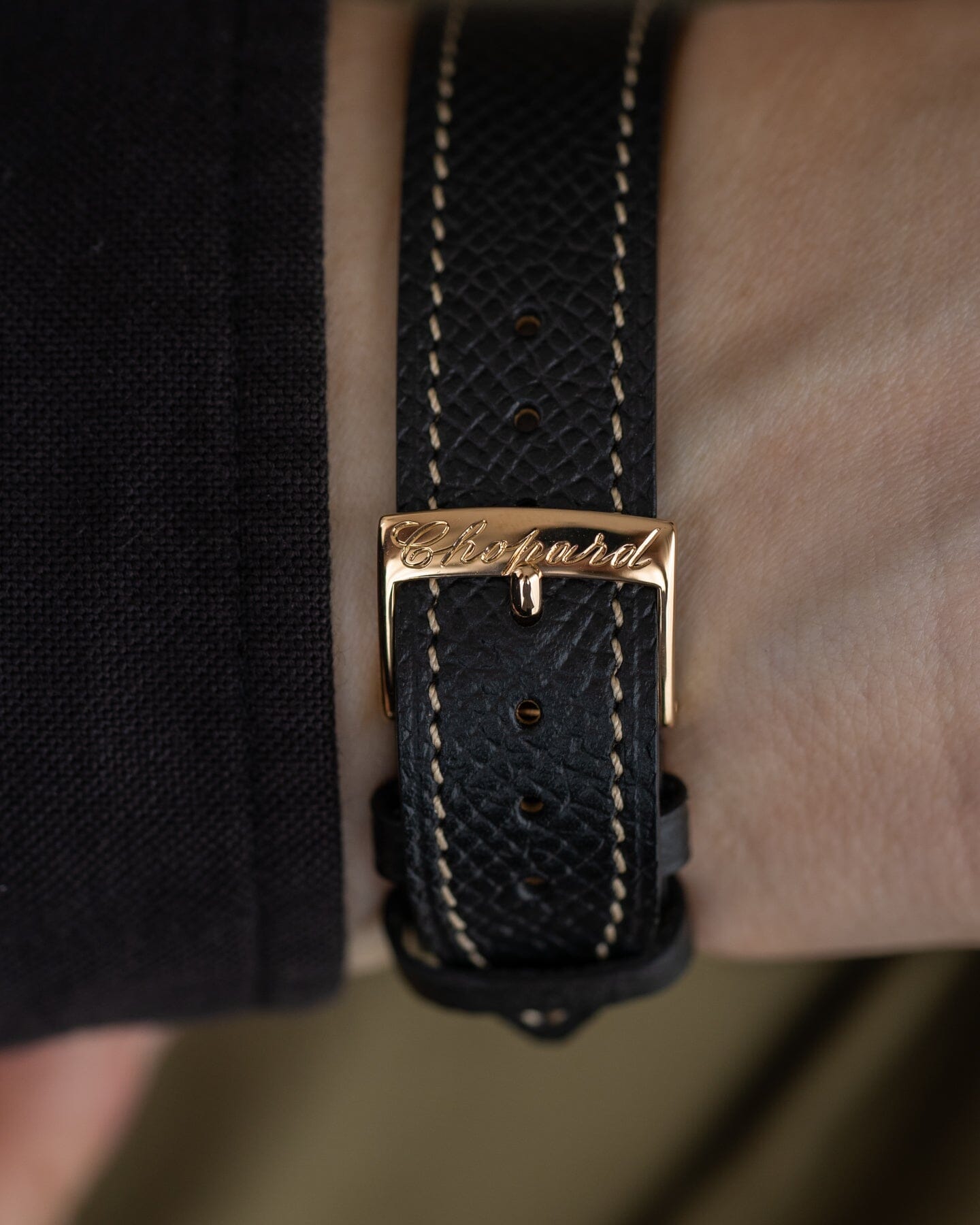 Chopard クラシック 2248 トノー RG パワーリザーブ Watch CHOPARD