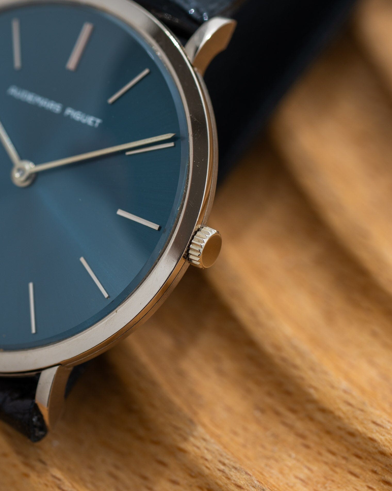 Audemars Piguet ラウンド WG ネイビーブルーダイアル Watch AUDEMARS PIGUET