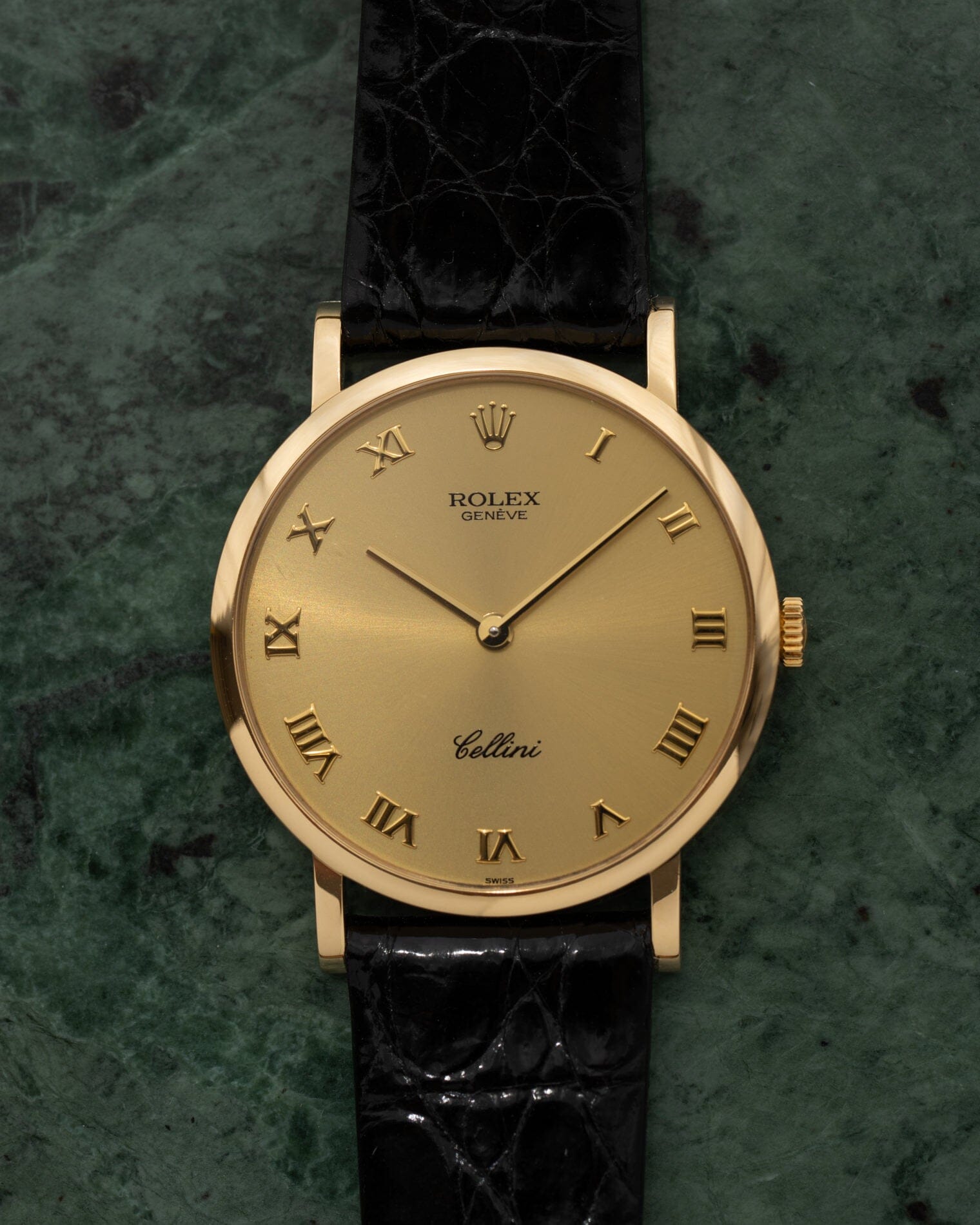 Rolex チェリーニ 5112 YG シャンパンローマン 箱保証書付き Watch ROLEX