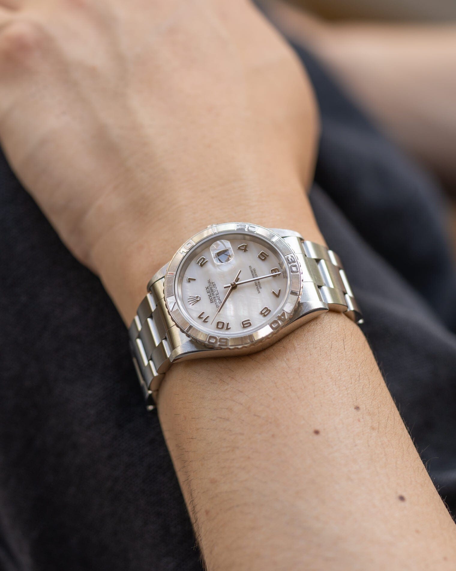 Rolex デイトジャスト 16264 "サンダーバード" ピンクシェルダイアル 箱保証書付き Watch ROLEX