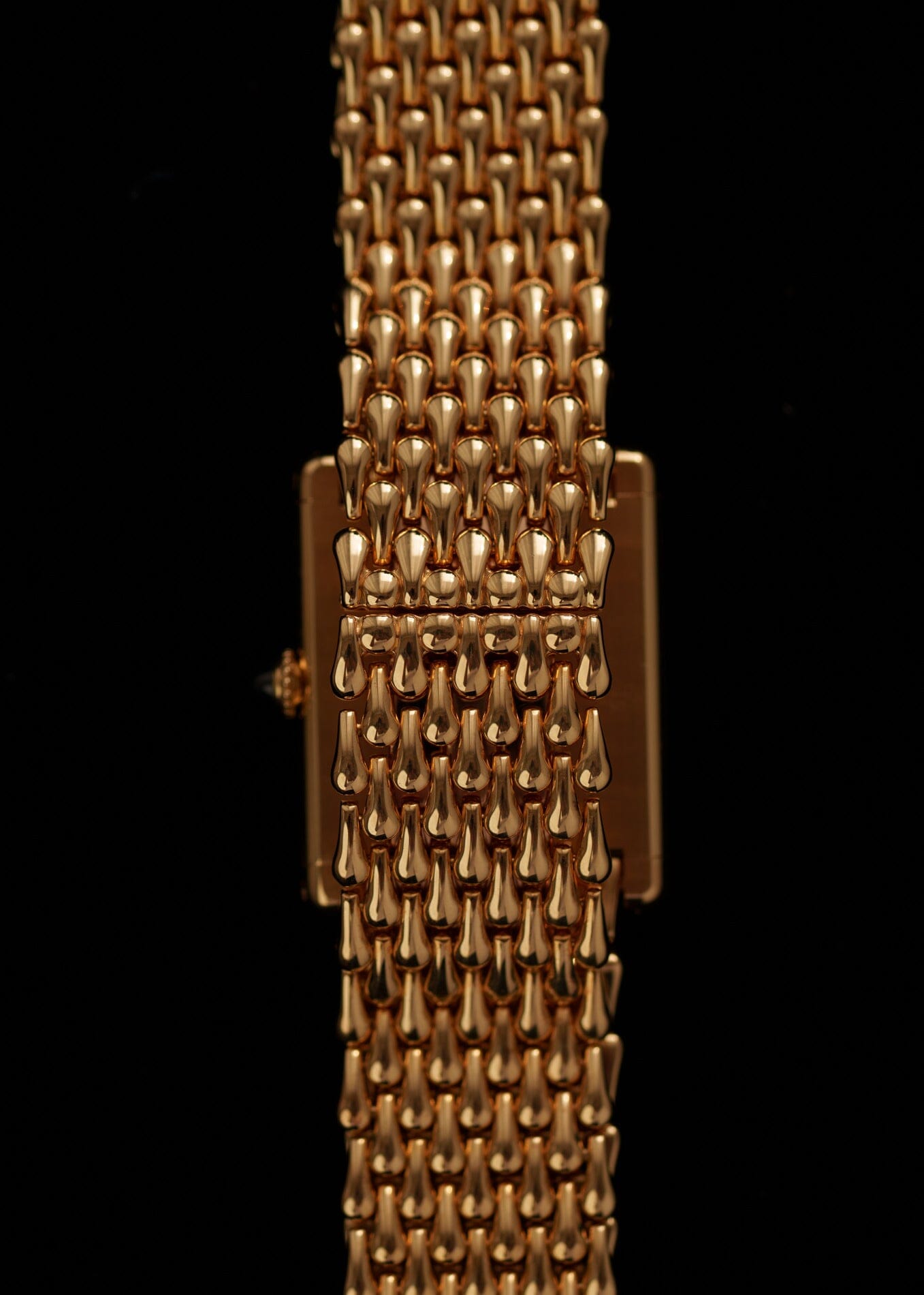 Cartier タンク ルイ カルティエ LM 16121 YG エクストラフラット 箱保証書付き Watch CARTIER