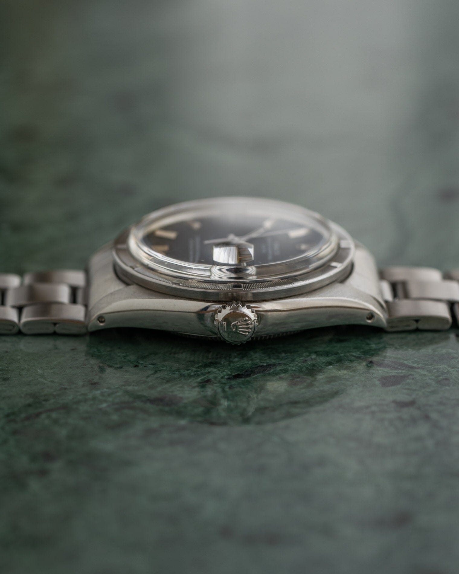 Rolex オイスターパーペチュアル デイト 1501 ブラックシグマダイアル Watch ROLEX