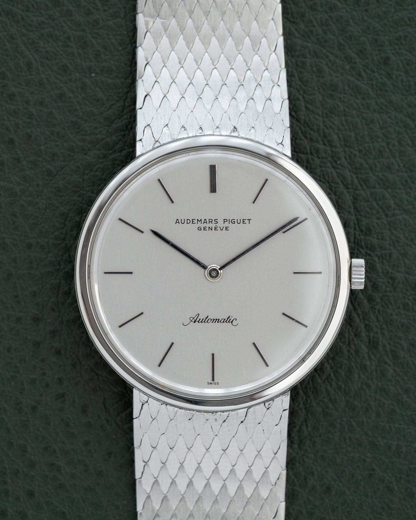 Audemars Piguet ラウンド 5274 スティール シルバー 保証書付き Watch AUDEMARS PIGUET