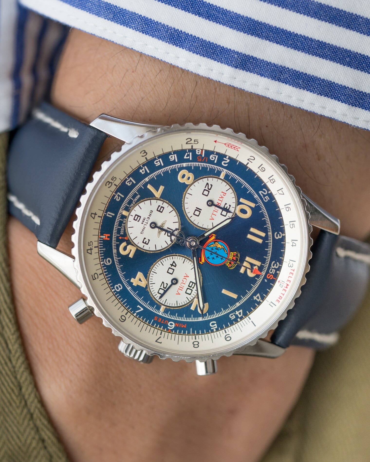 Breitling ナビタイマー92 A30022 "PATRULLA AGUILA" Watch BREITLING