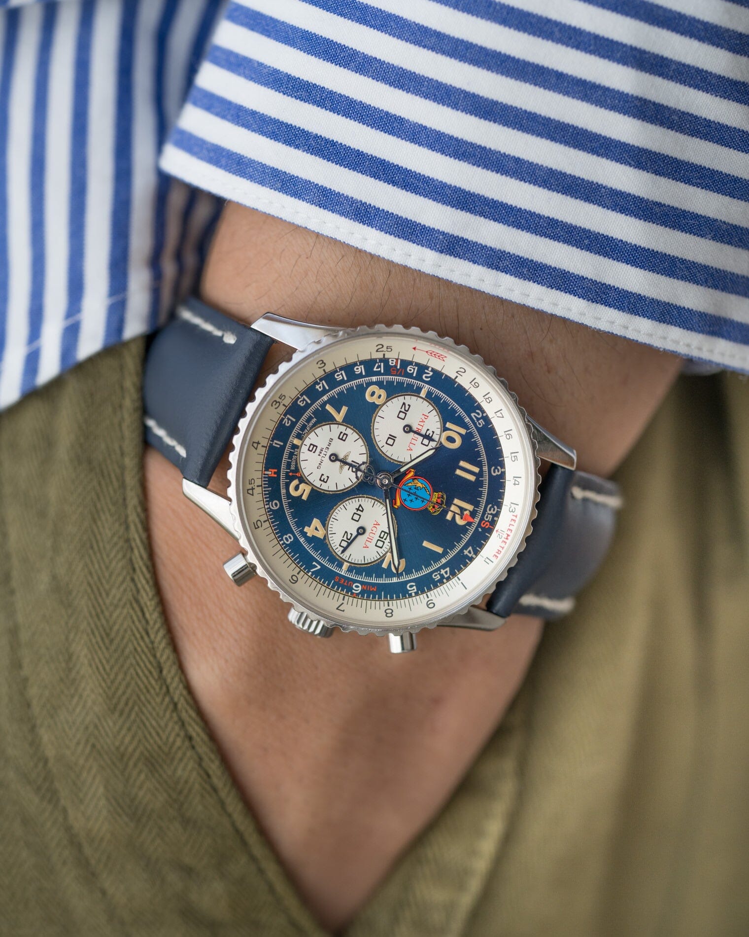 Breitling ナビタイマー92 A30022 "PATRULLA AGUILA" Watch BREITLING