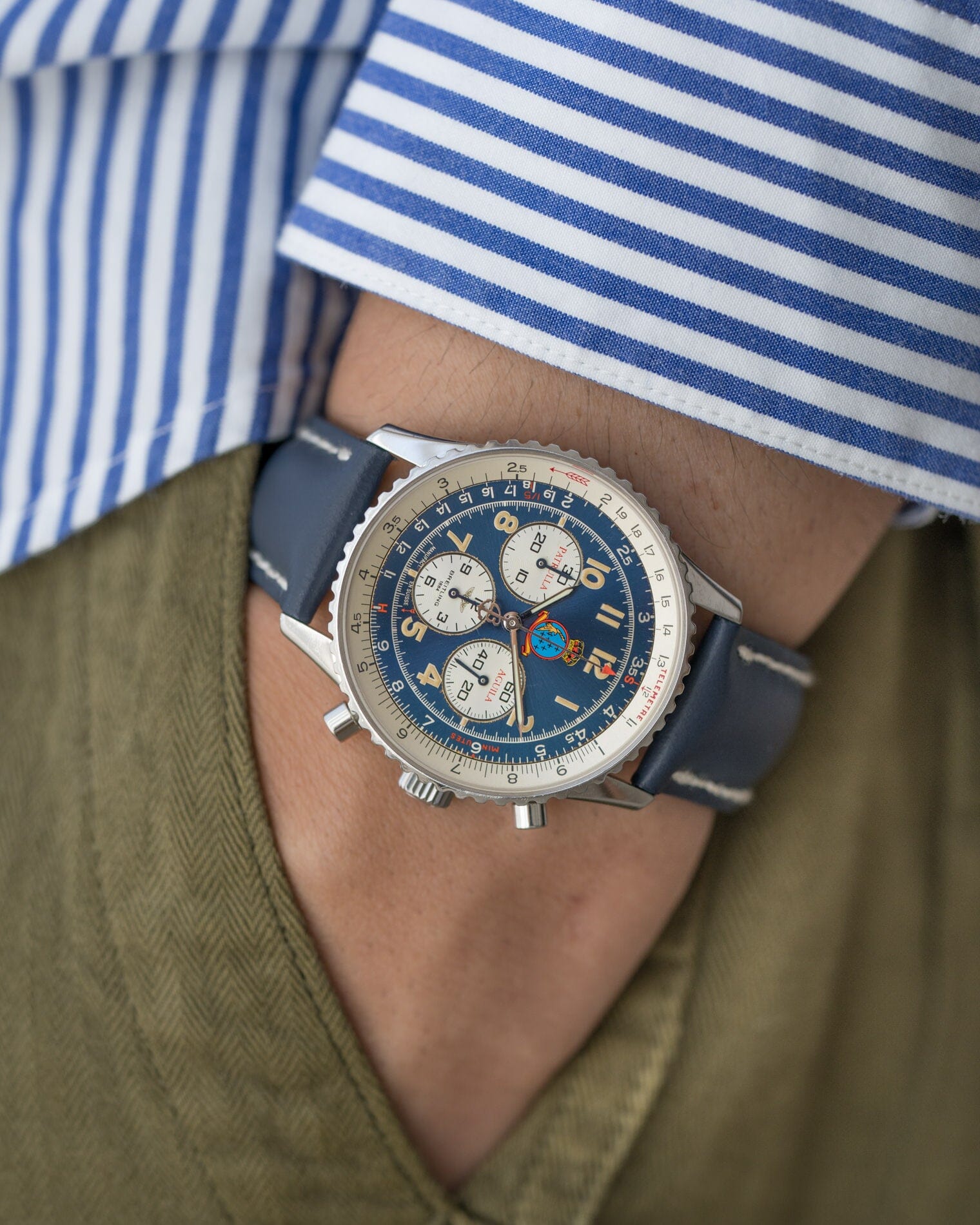 Breitling ナビタイマー92 A30022 "PATRULLA AGUILA" Watch BREITLING