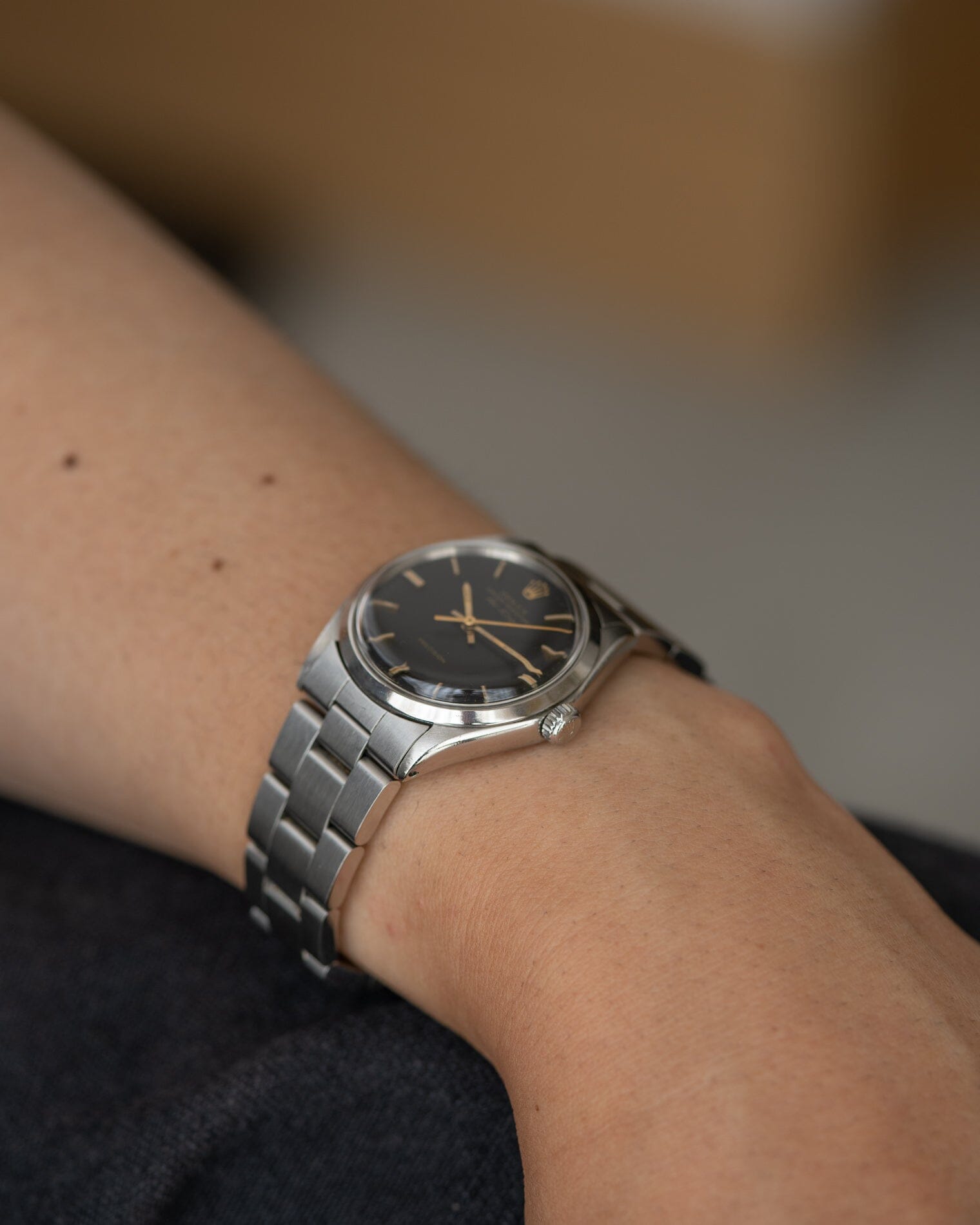 Rolex エアキング 5500 マットブラック Watch ROLEX