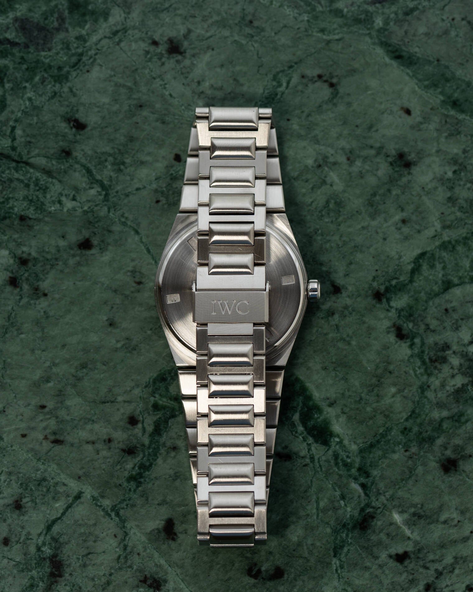 IWC インヂュニア 3521 ブラック 保証書付き Watch IWC