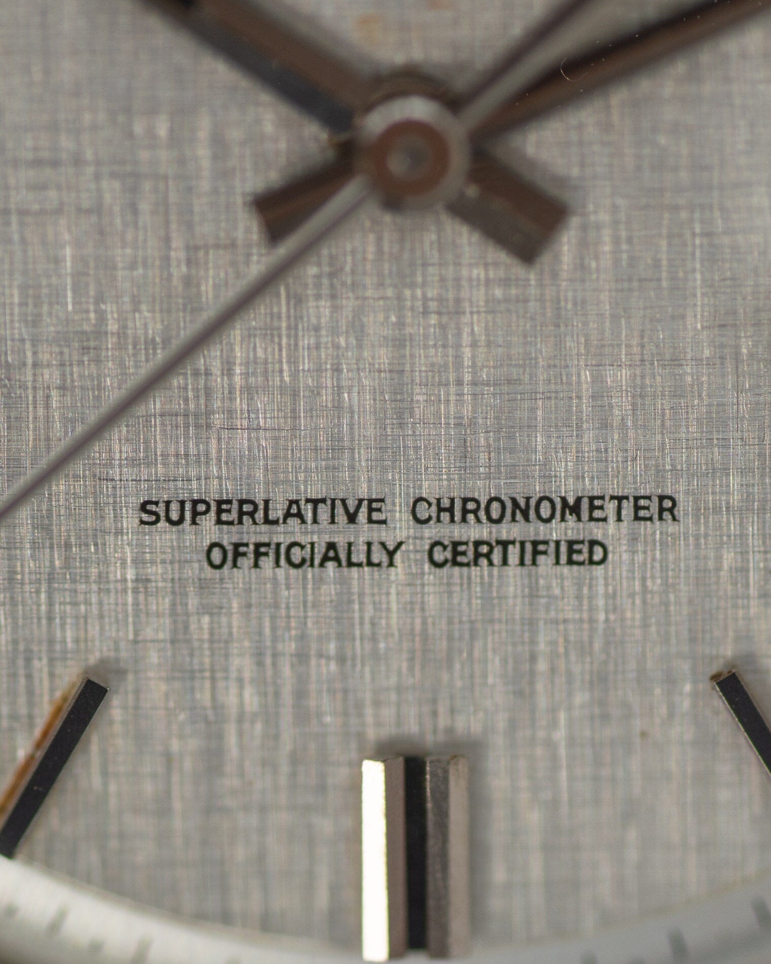 Rolex デイデイト 1803 WG シルバーリネンダイアル Watch ROLEX