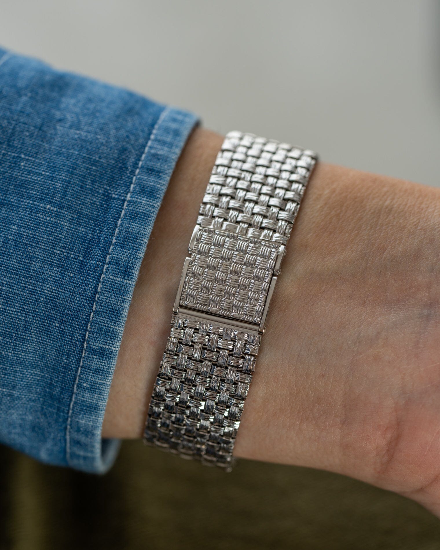 Vacheron Constantin メッシュドール 7981 YG ブラックダイアル Watch VACHERON CONSTANTIN