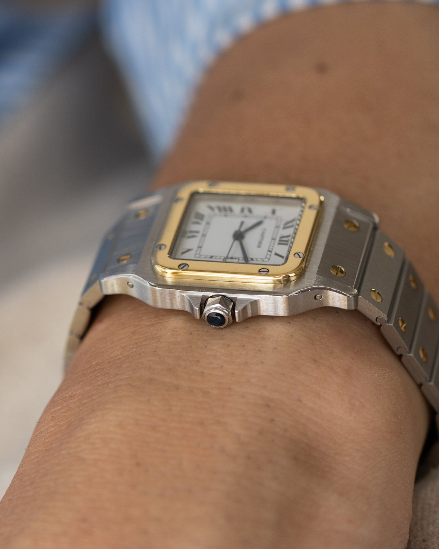 カルティエ サントスガルベ LM 2961 国際永久保証書付き Watch CARTIER