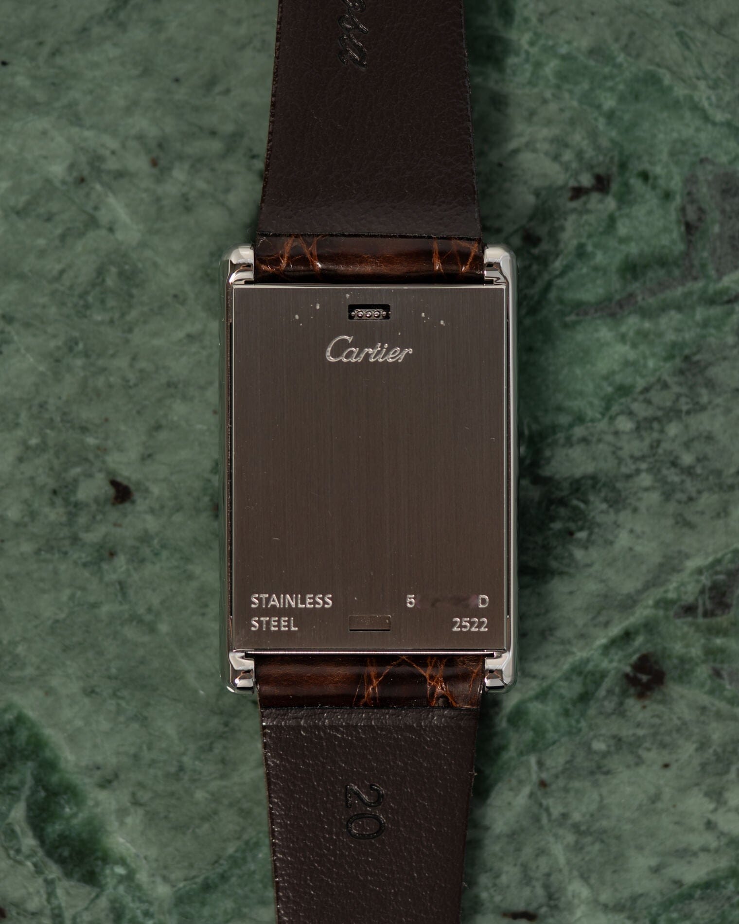 Cartier タンク バスキュラント XL 2522 保証書付き コンプリートサービス済み Watch CARTIER